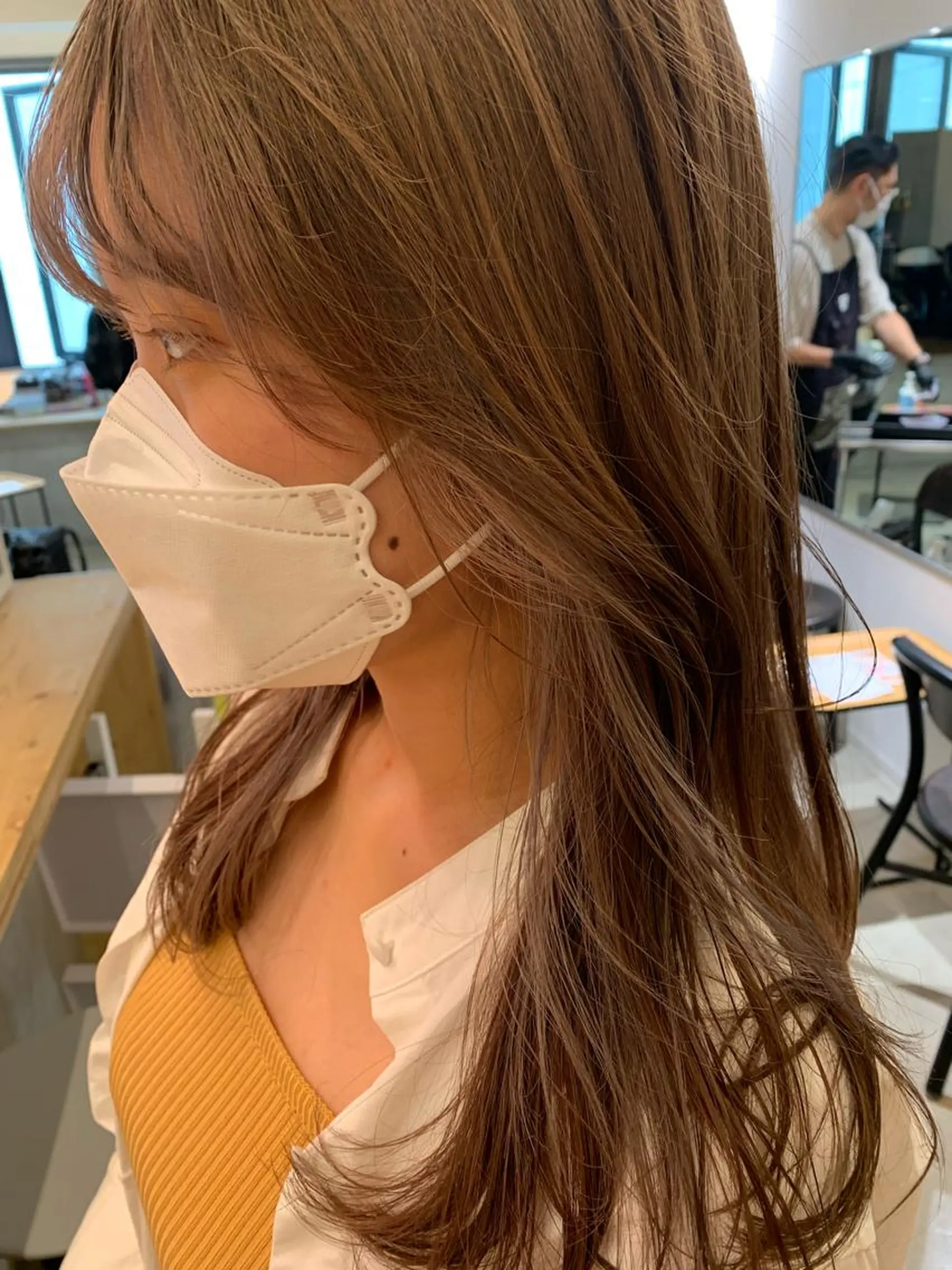 カラー 🍃marina🍃 韓国ヘア/Aujuaのヘアスタイル