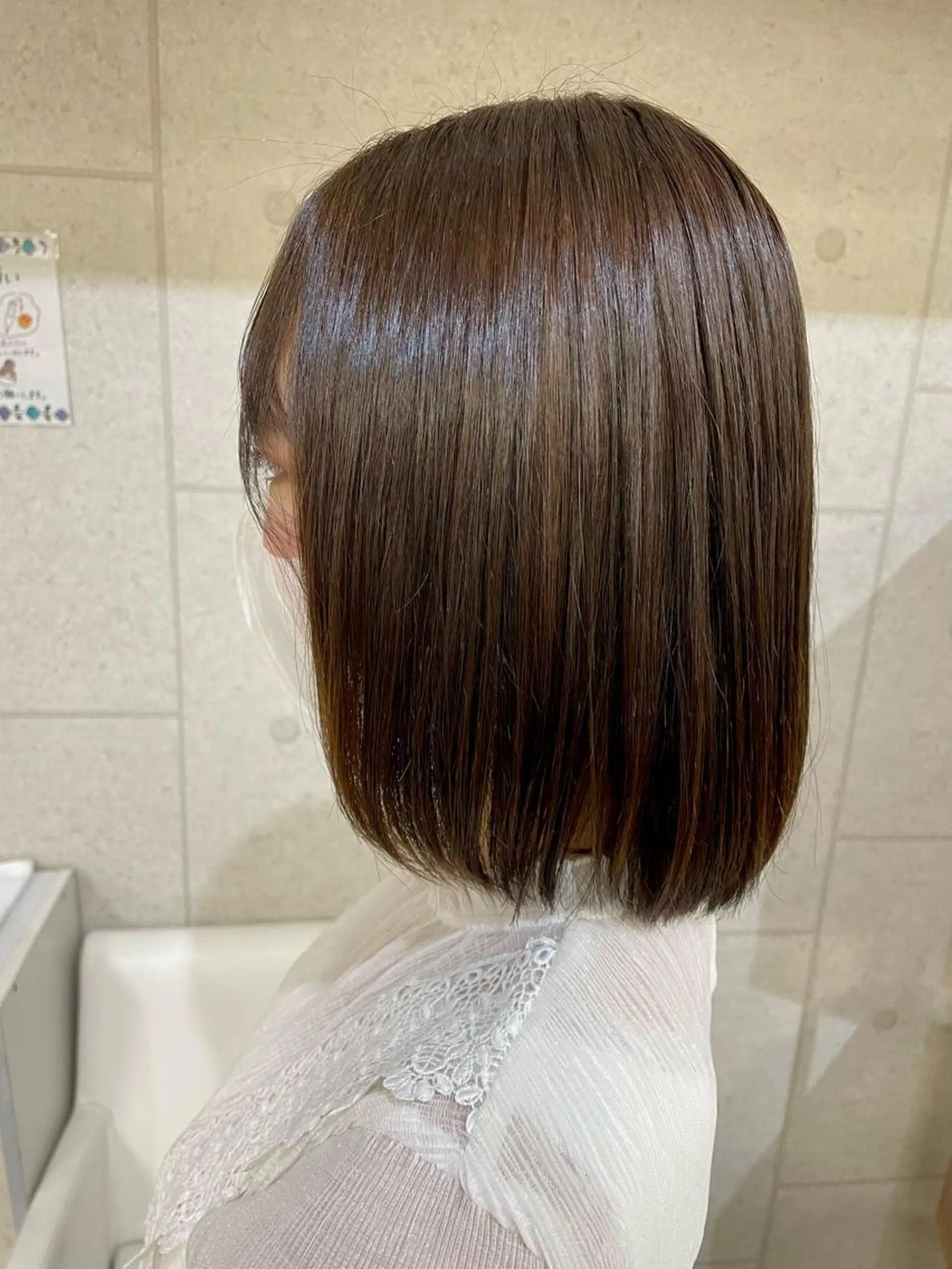 ミディアム カラー 簡単スタイリングヘア 💫ﾖｺﾊｼのヘアスタイル