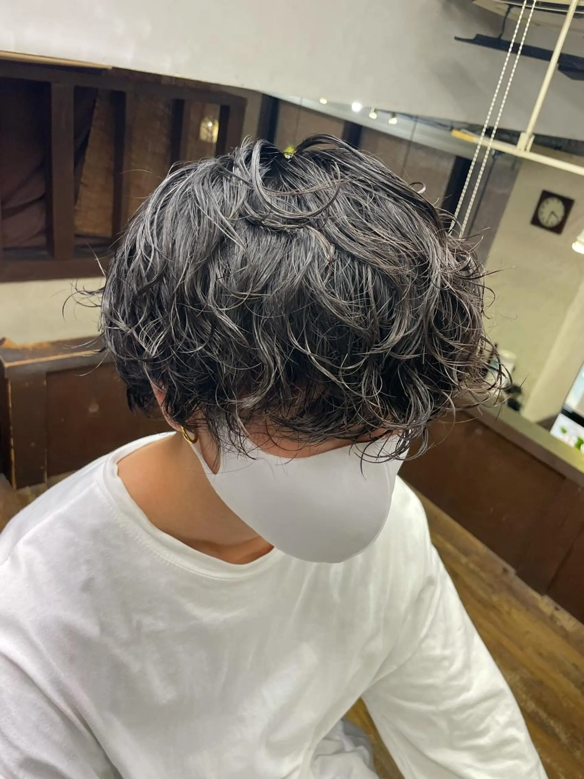 ミディアム パーマ 外国人風/ブリーチ 小泉じょうのヘアスタイル