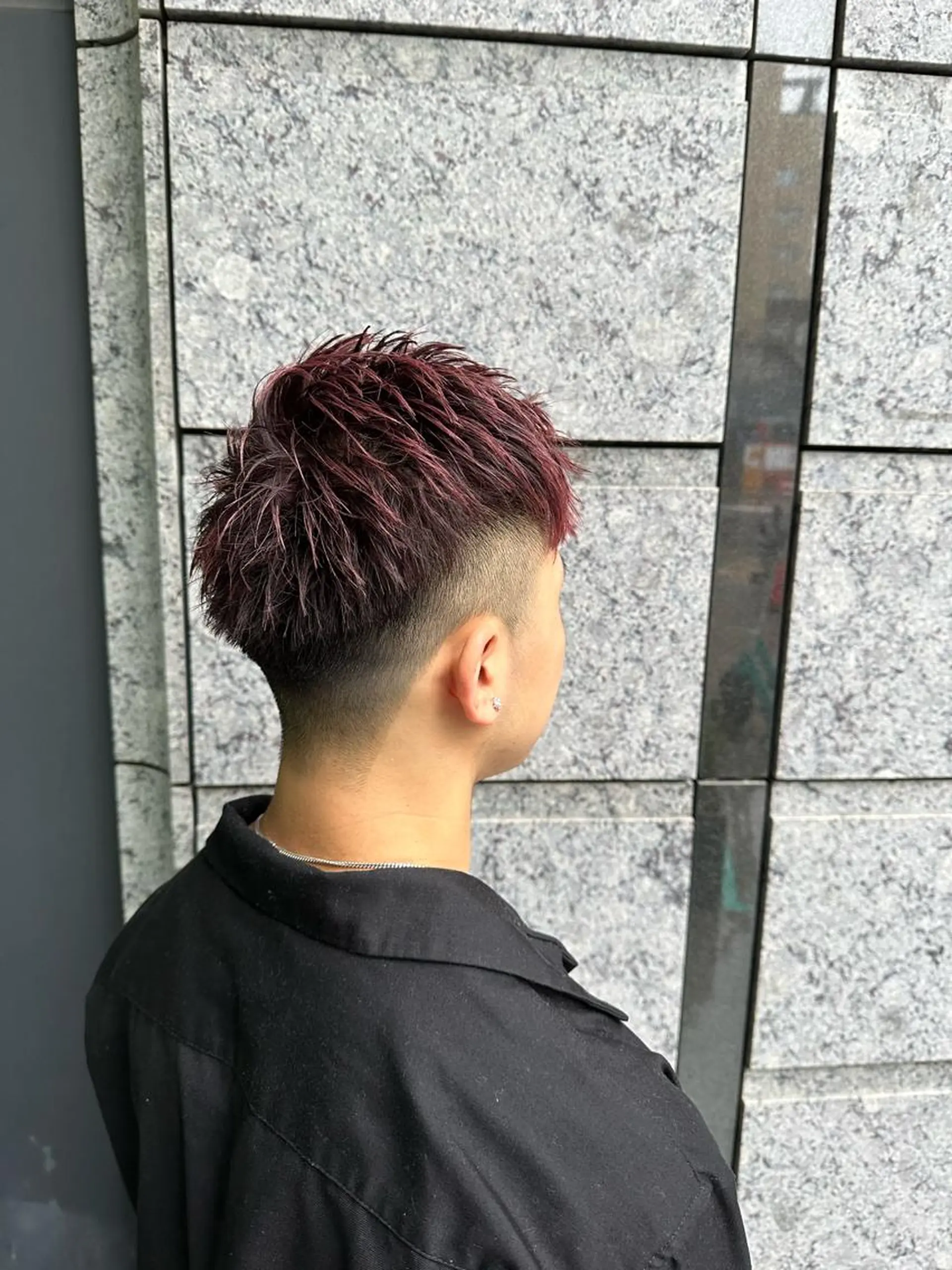 ショート カラー メンズ メンズハイトーン 刈り上げ ハイトーンカラー KING of hair byNOISM所属・京都メンズ特化✨ No. 1/ユウキのヘアスタイル