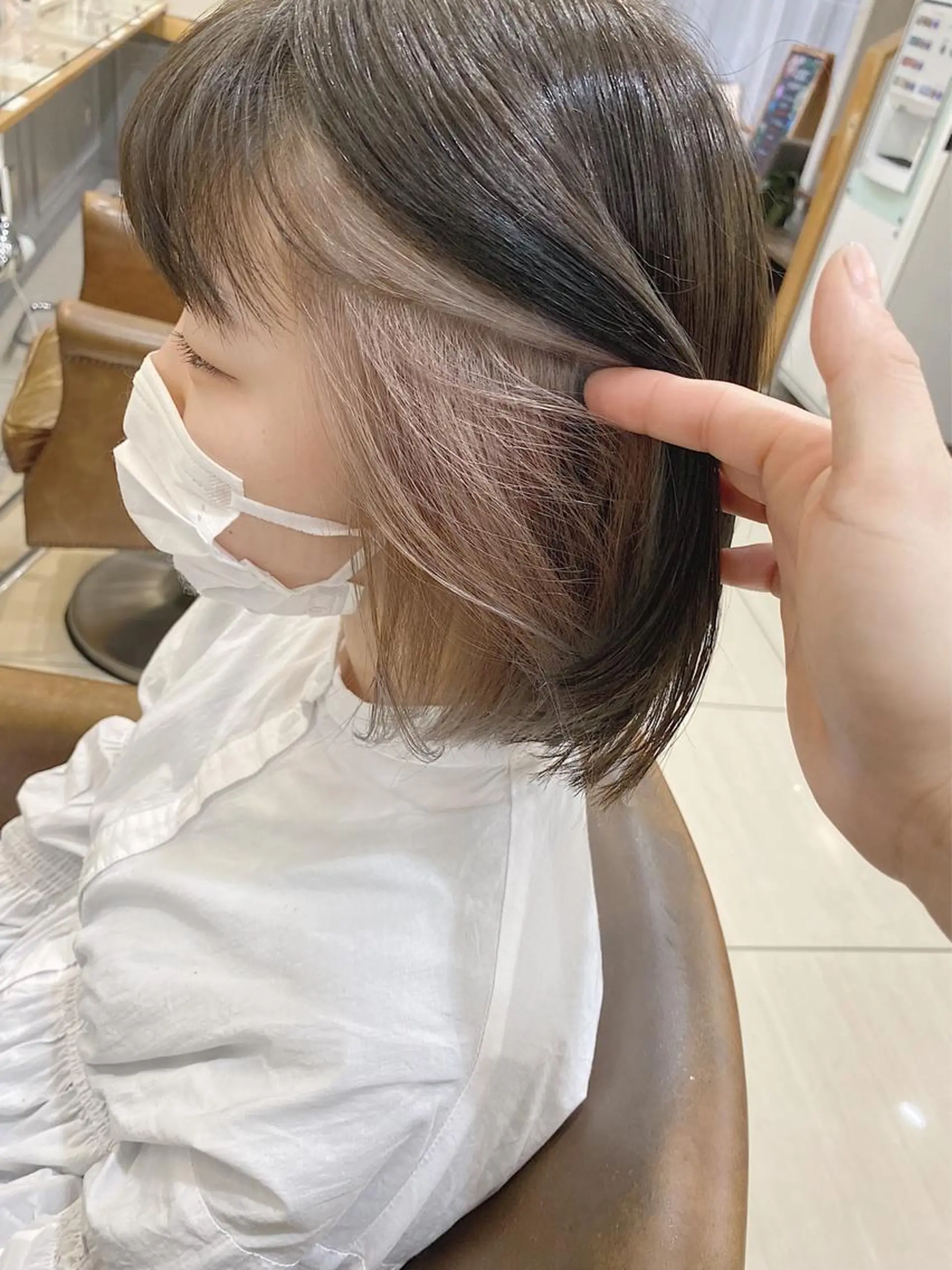 ミディアム 柔らかbeige /chinari❤︎のヘアスタイル