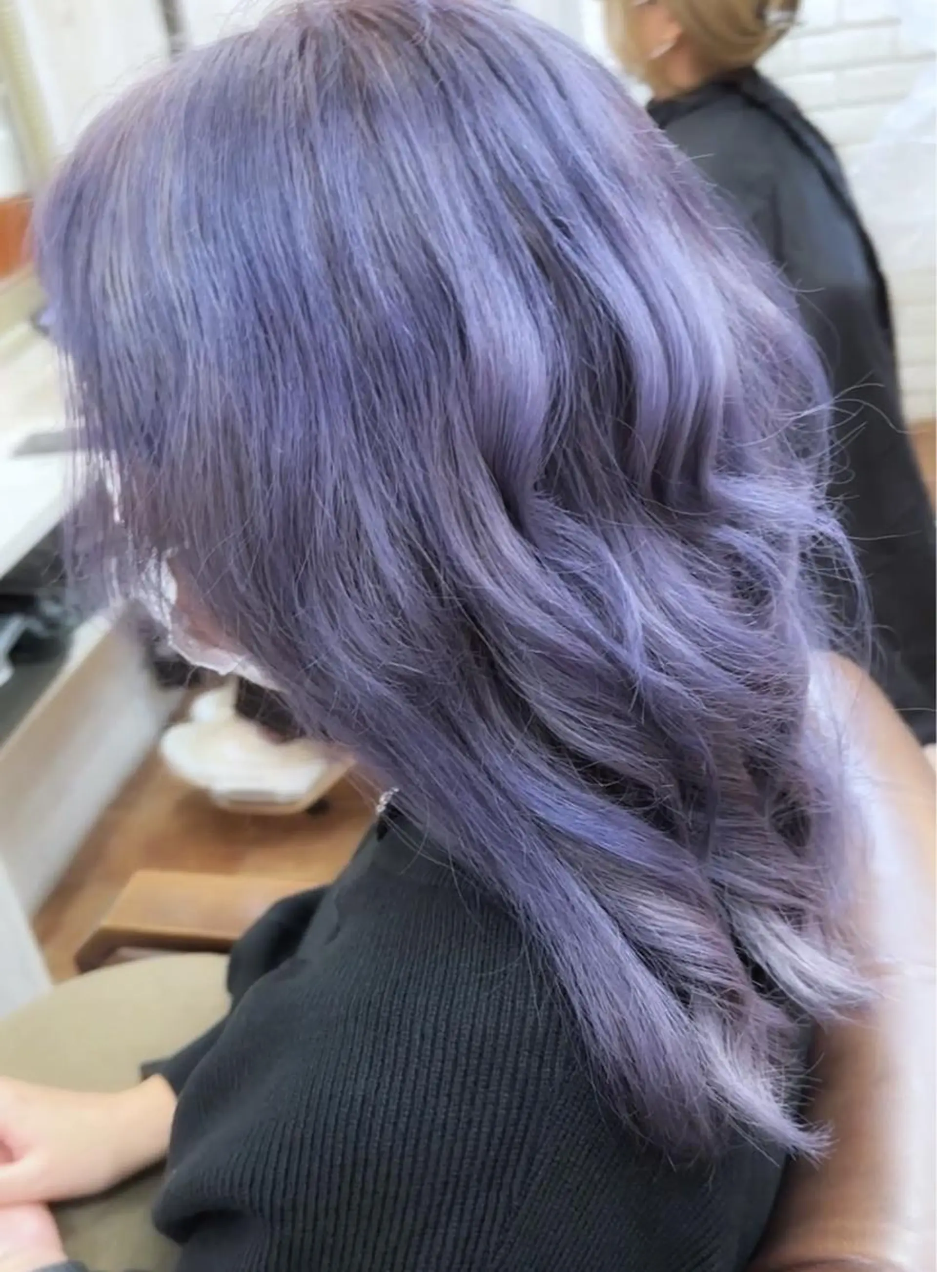 セミロング メンズパーマ 本多のヘアスタイル