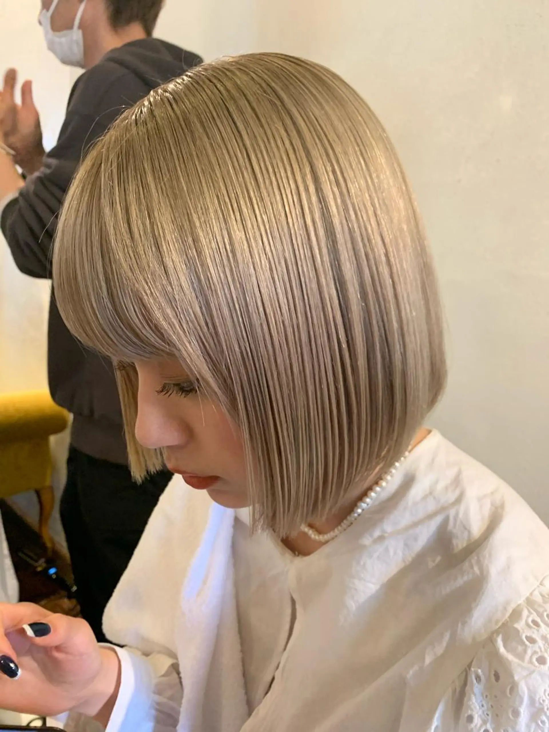 カラー ヤマダ サクラのヘアスタイル