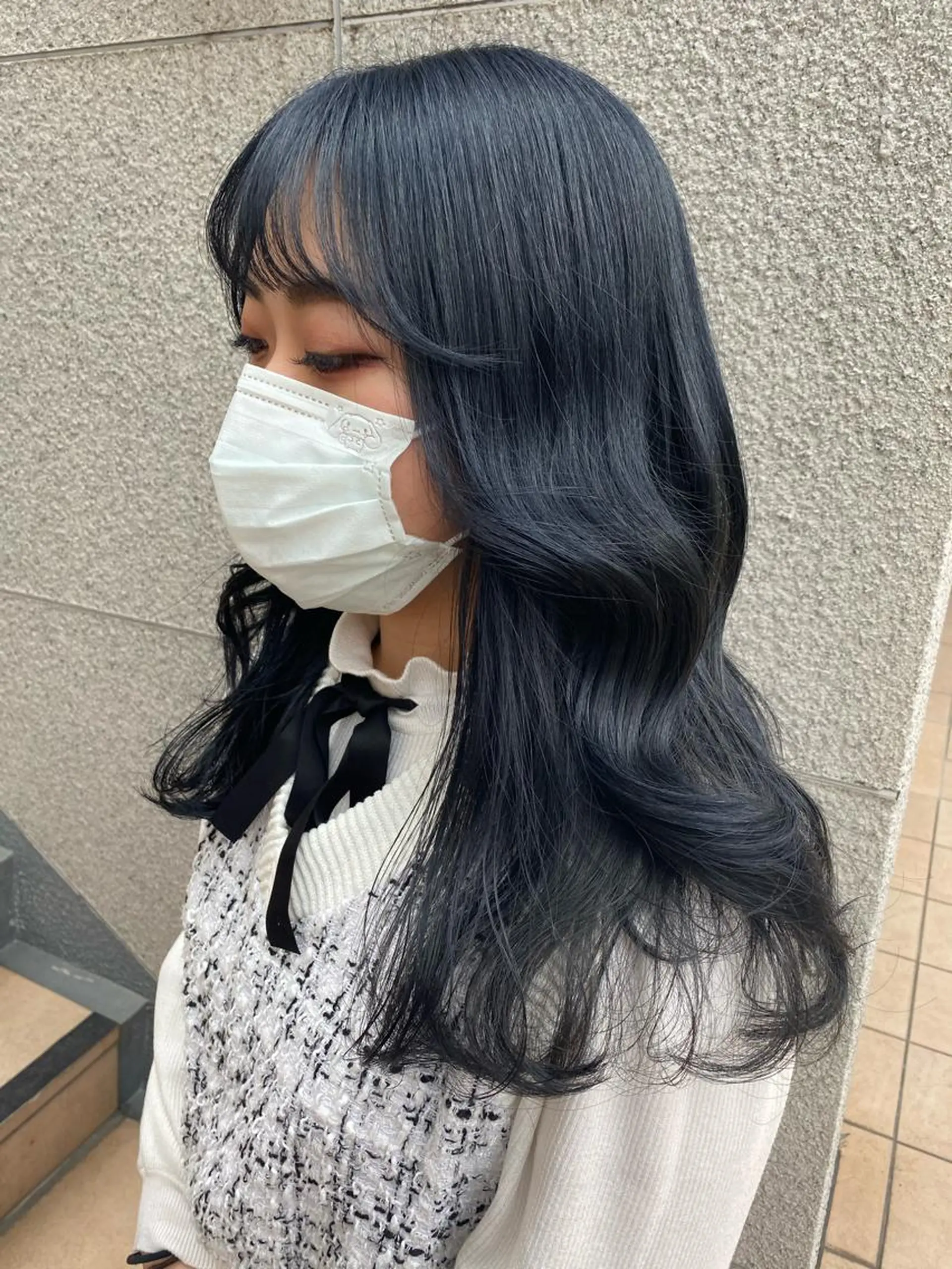 ロング カラー カット ヘアカラー トリートメント 💗💗韓国レイヤー yu-ki💗💗のヘアスタイル