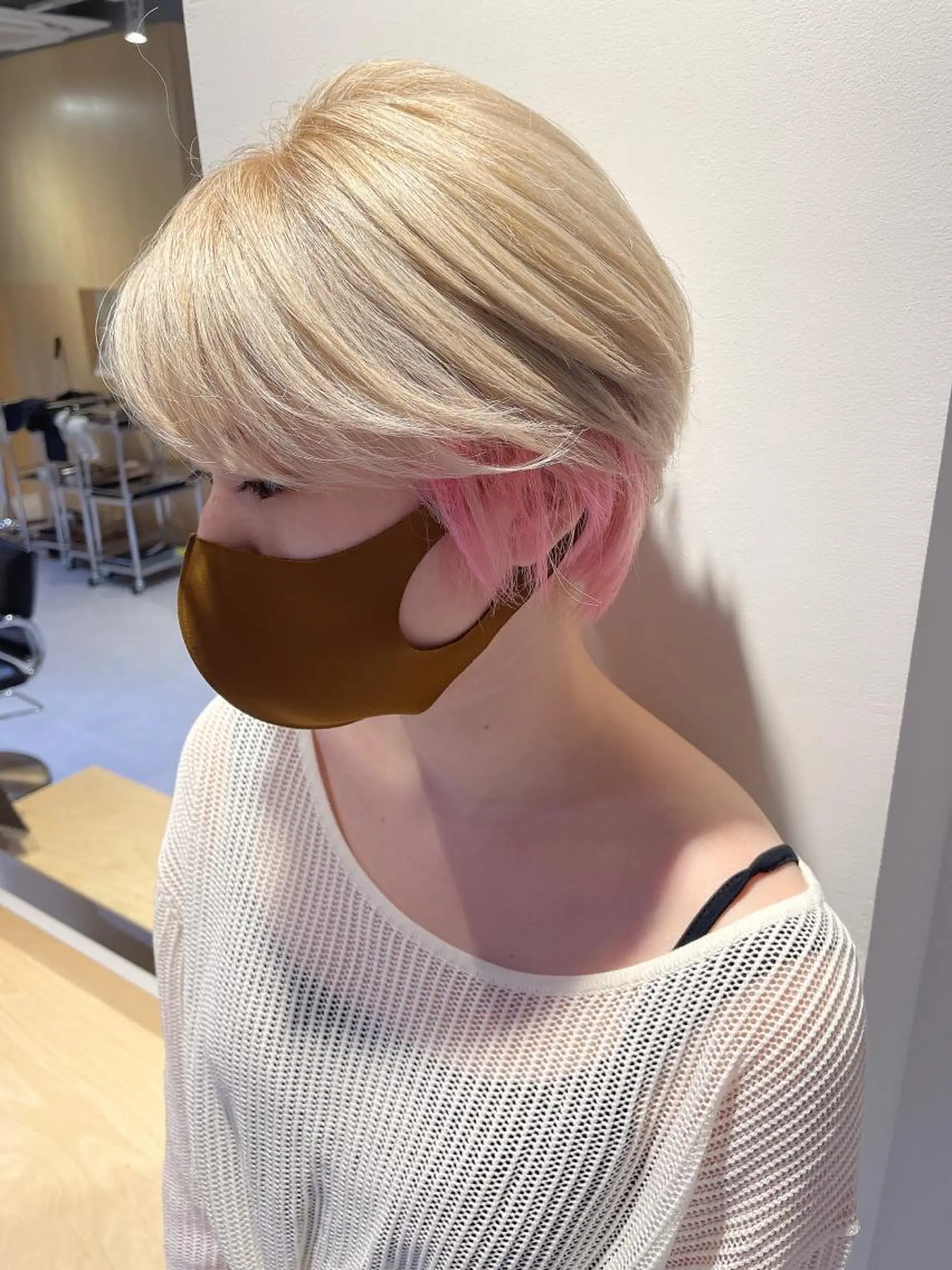 ショート ヘアカラー 【髪質改善】 川津翔太のヘアスタイル