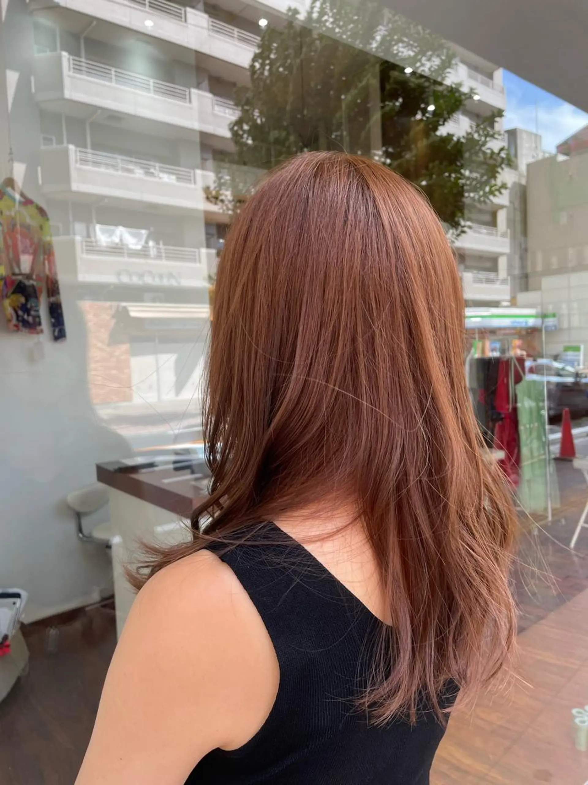 セミロング カット ヘアカラー トリートメント CoCooN Hiromiのヘアスタイル