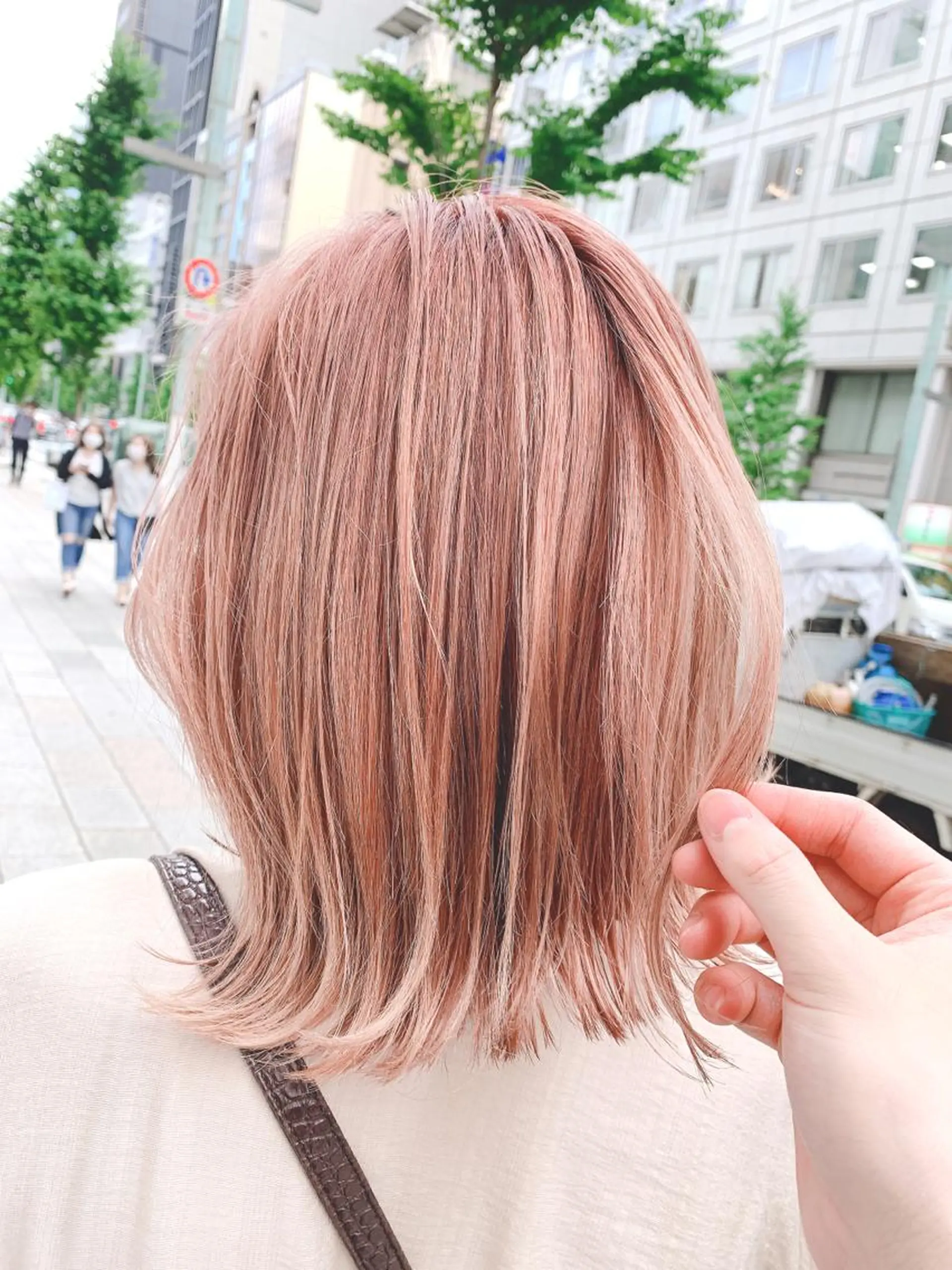 ミディアム カラー カット ヘアカラー トリートメント 【ツヤ髪を叶える】 店長 平間 響のヘアスタイル