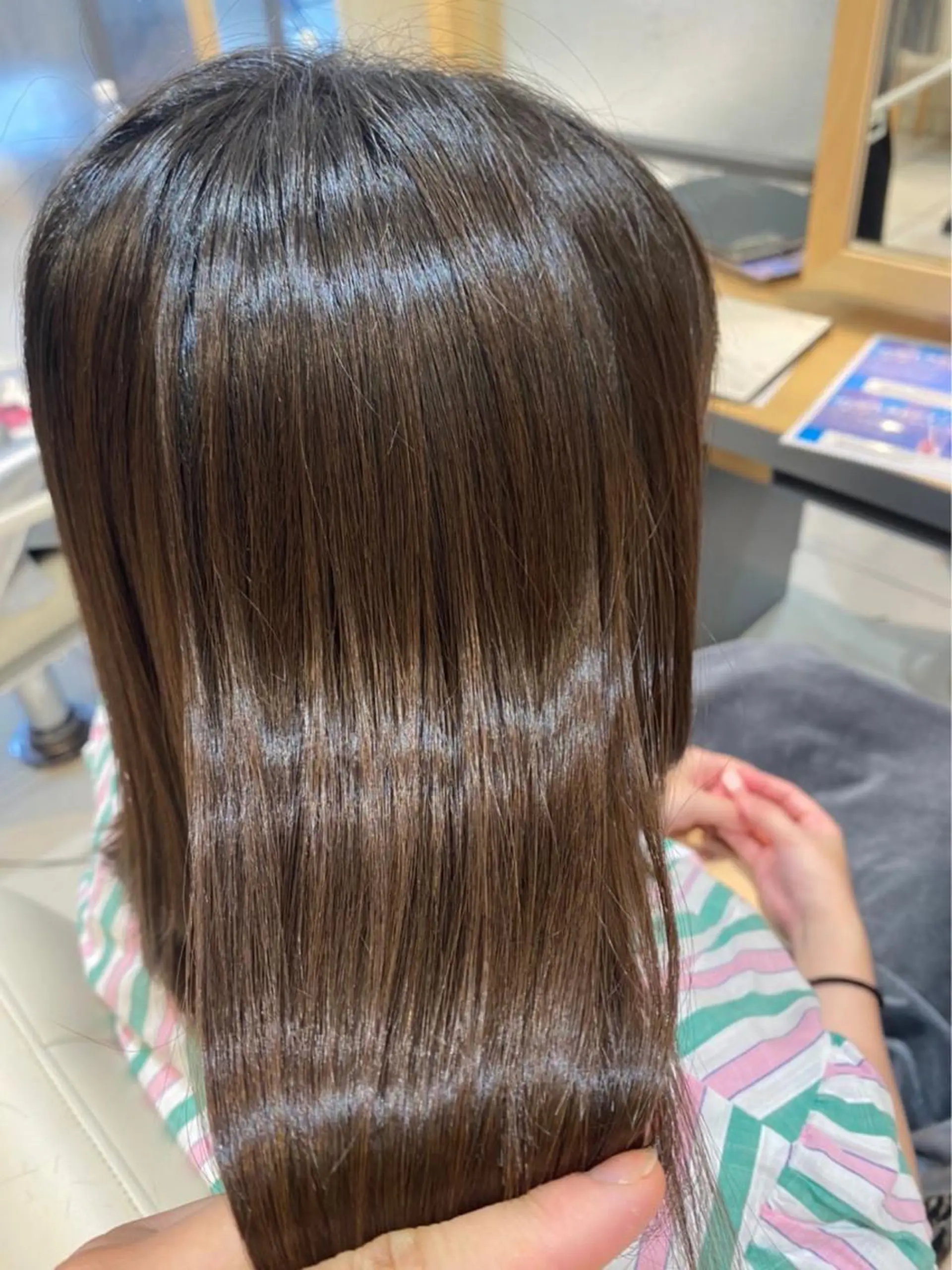 ロング 縮毛矯正 カットモデル大募集✨ ✨BASSA保谷店✨のヘアスタイル