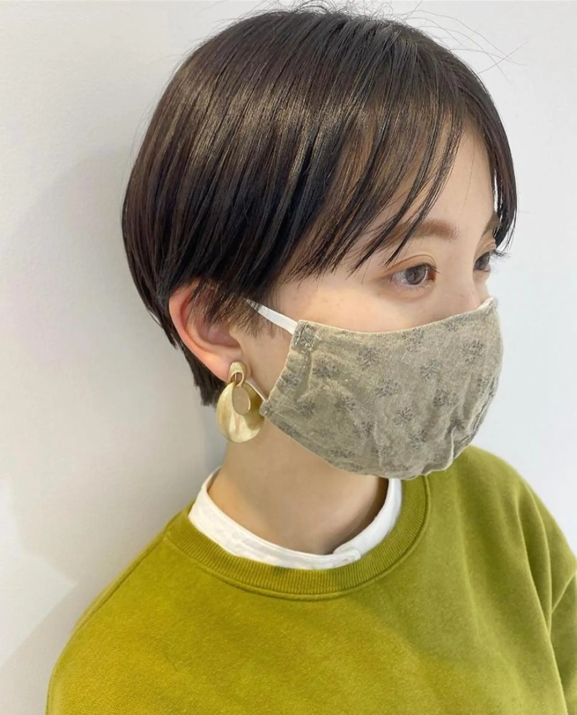 ショート カラー ハンサムショート ショートヘア Number CHIHIROのヘアスタイル