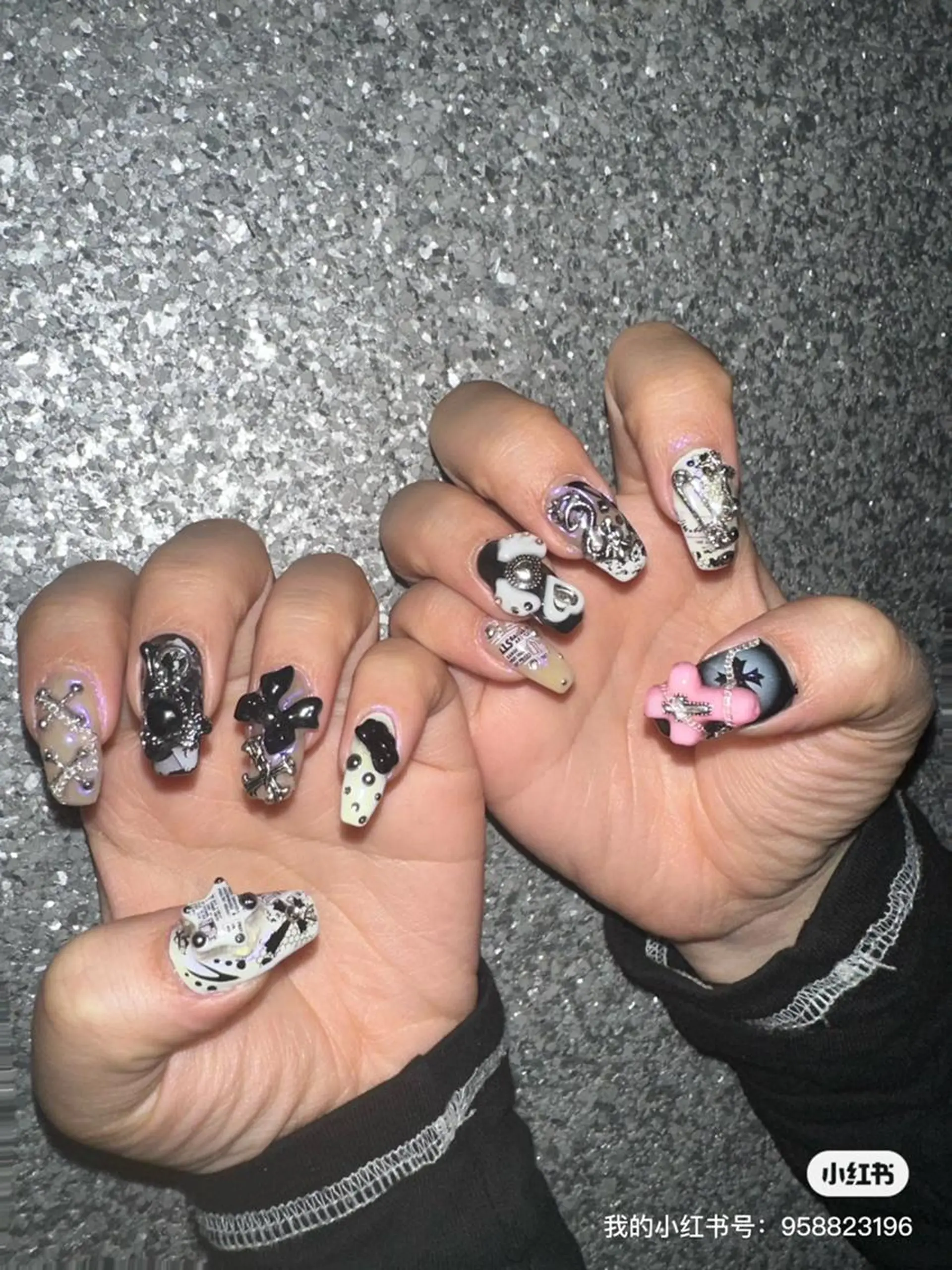 ネイル 持ち込み ハンドネイル ゆみみ❤️ 渋谷ネイルのネイルデザイン