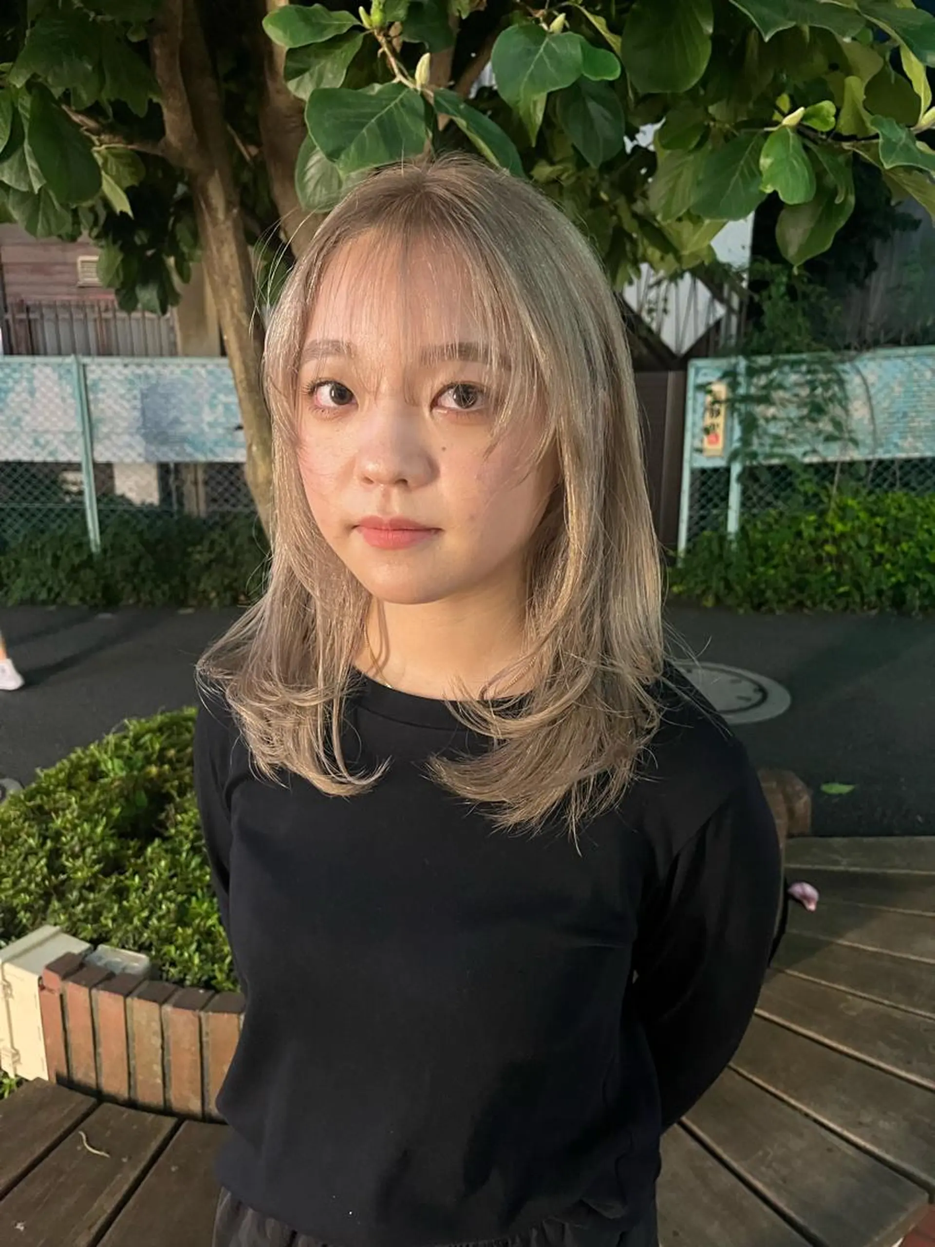 セミロング @kyoniyy KYONIのヘアスタイル