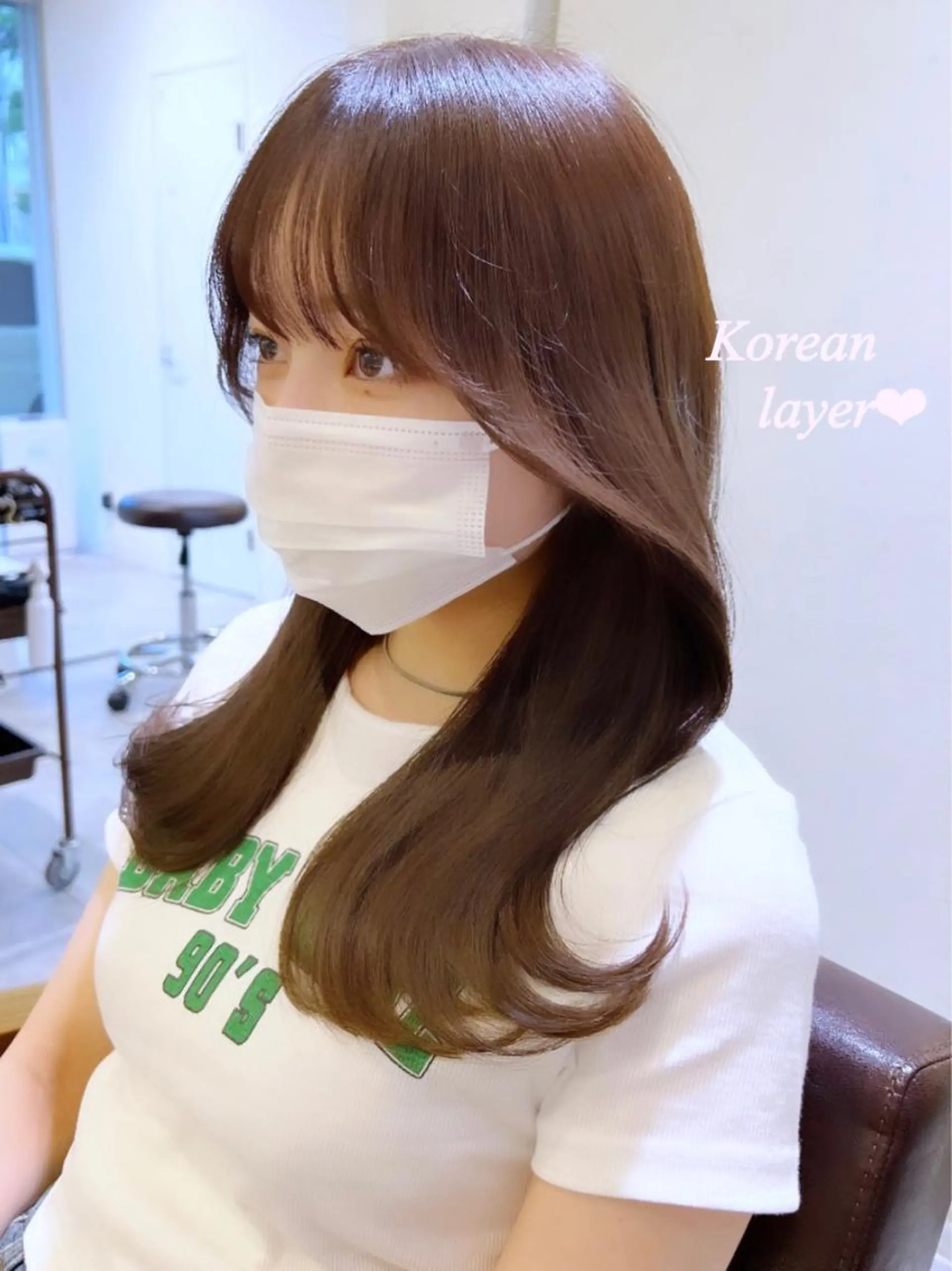 セミロング カラー 韓国ヘア×髪質改善 /yoshikaのヘアスタイル