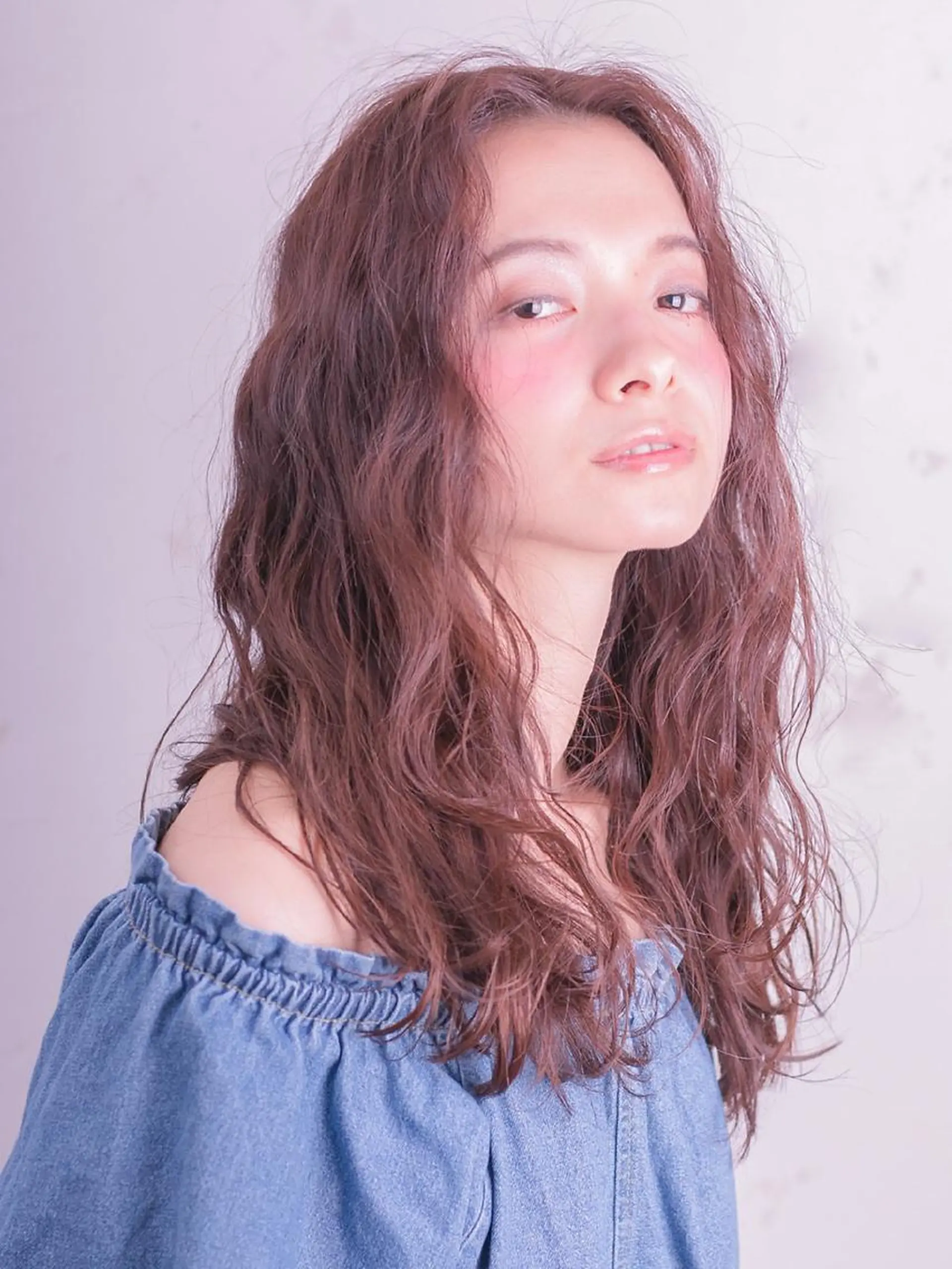 ロング カット ヘアカラー 髪質改善✨透明感 Kaoriのヘアスタイル