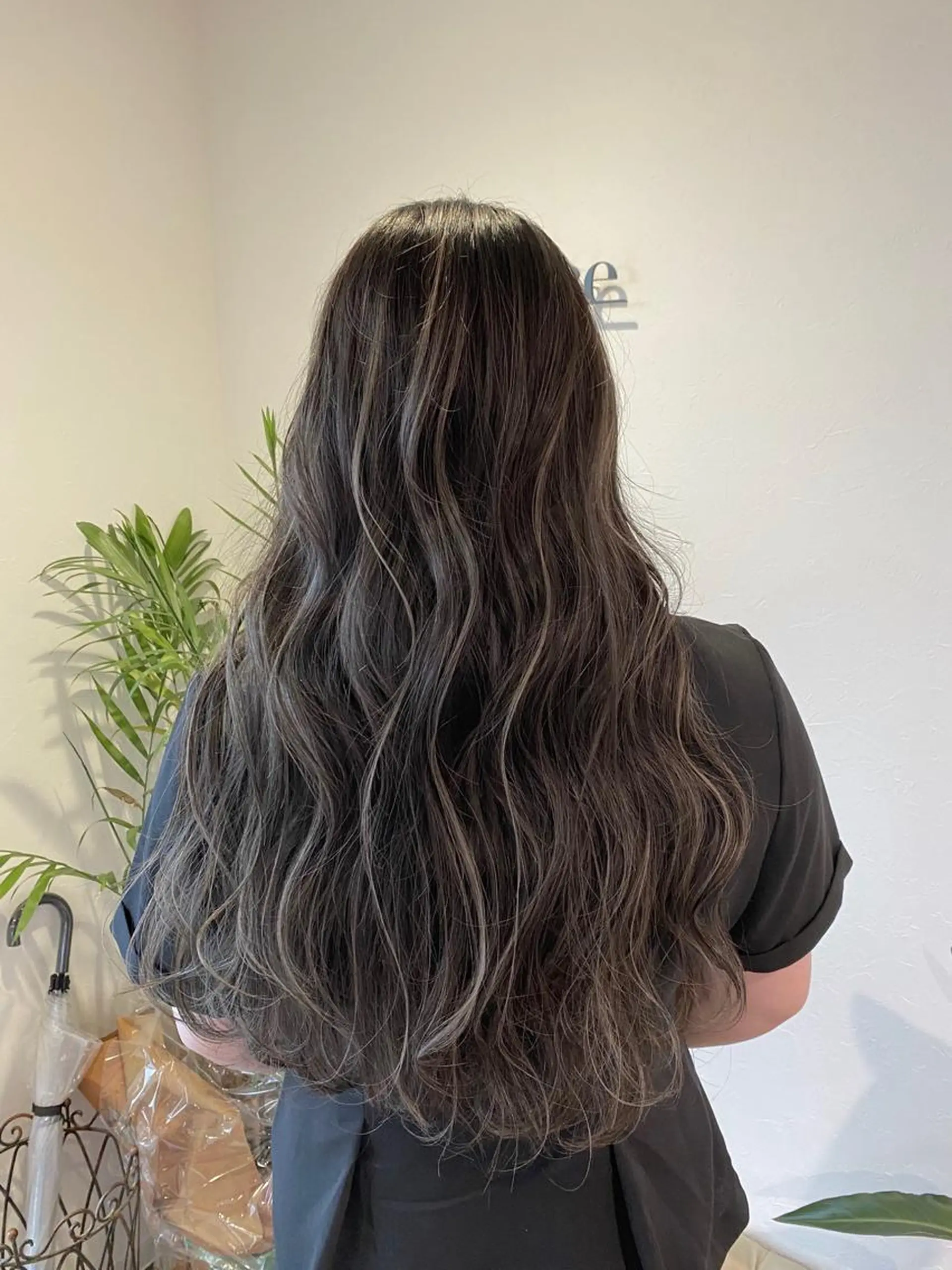 ロング 粕川 達哉のヘアスタイル