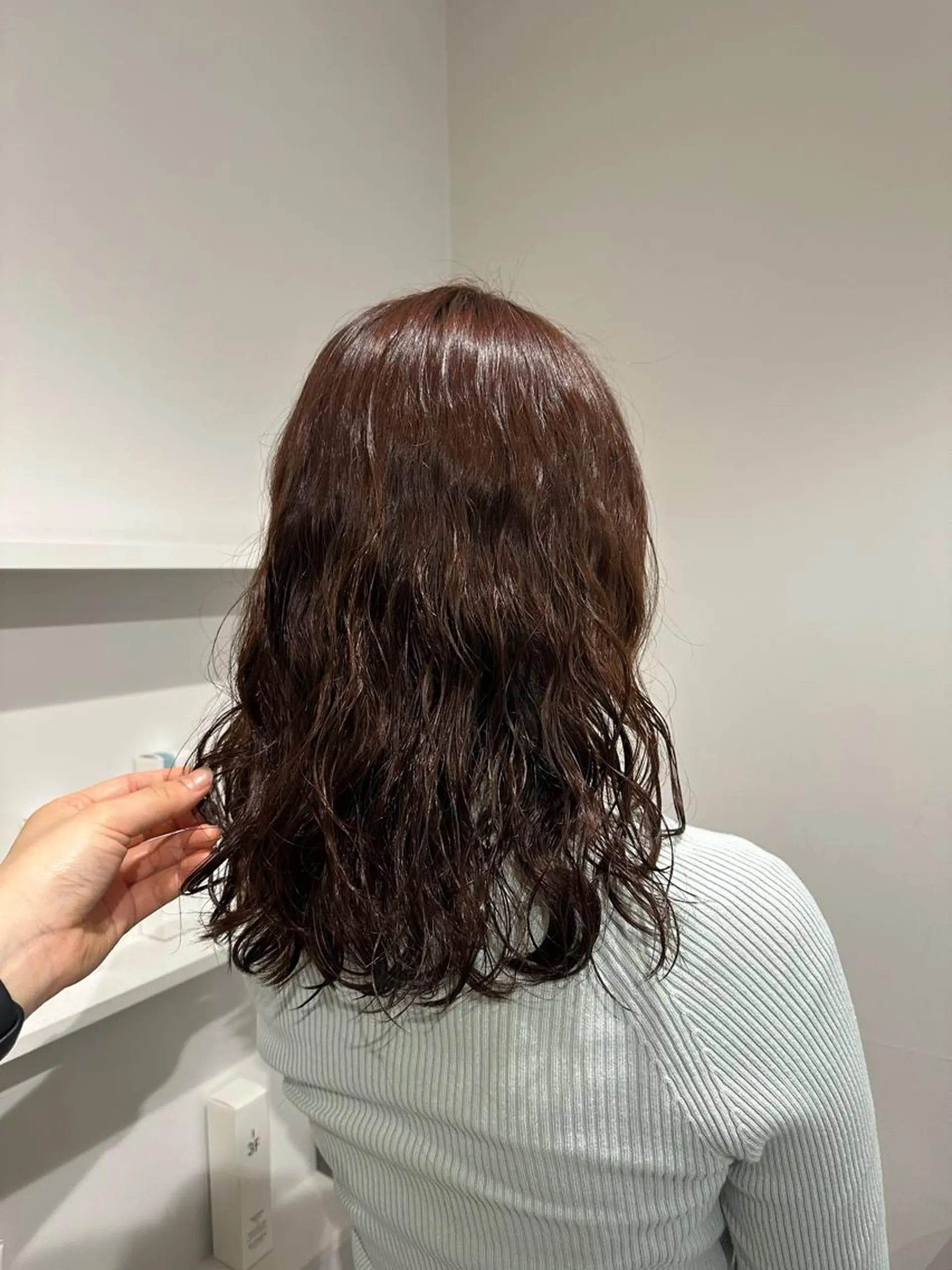セミロング パーマ Yui ／ VISEOのヘアスタイル