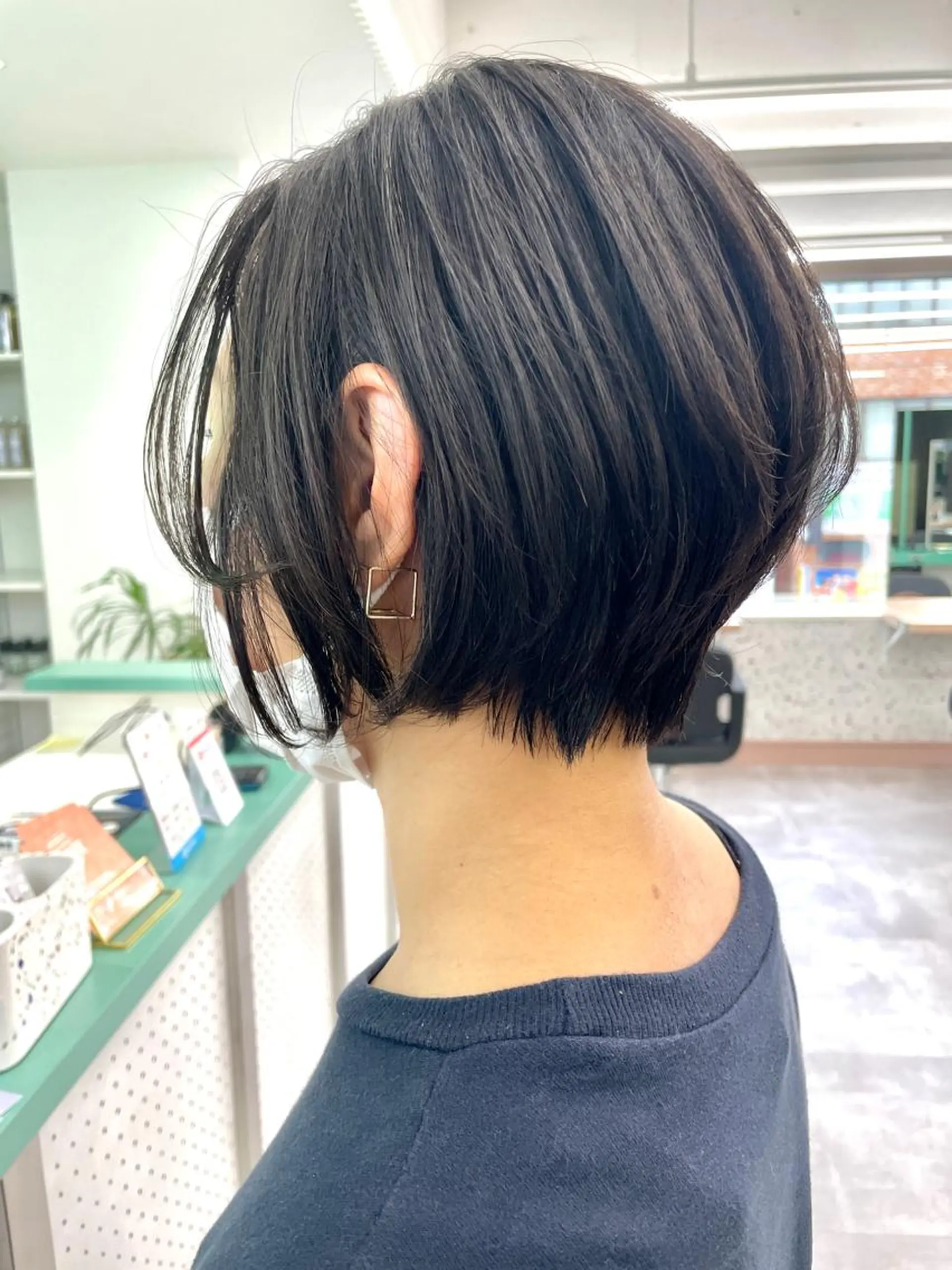 ショート カット トリートメント 💚透明感カラー💚 ♻️本間♻️のヘアスタイル
