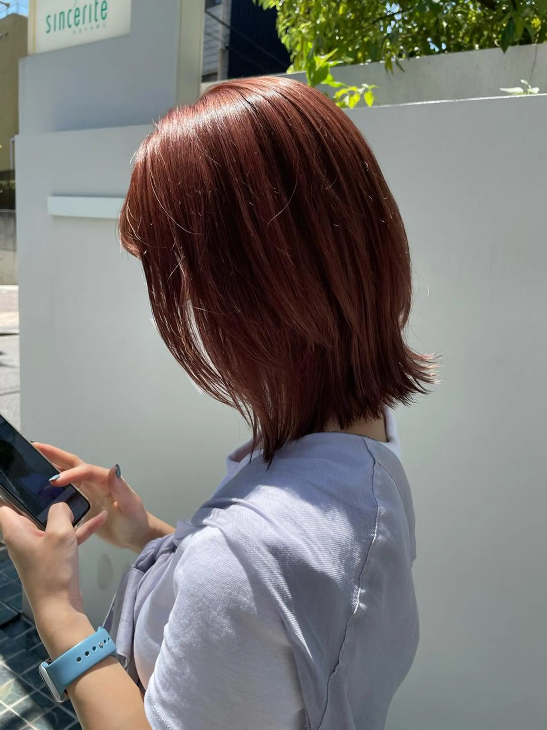 カラー 縮毛矯正/ネイル 🌻ひまわり🌻のヘアスタイル