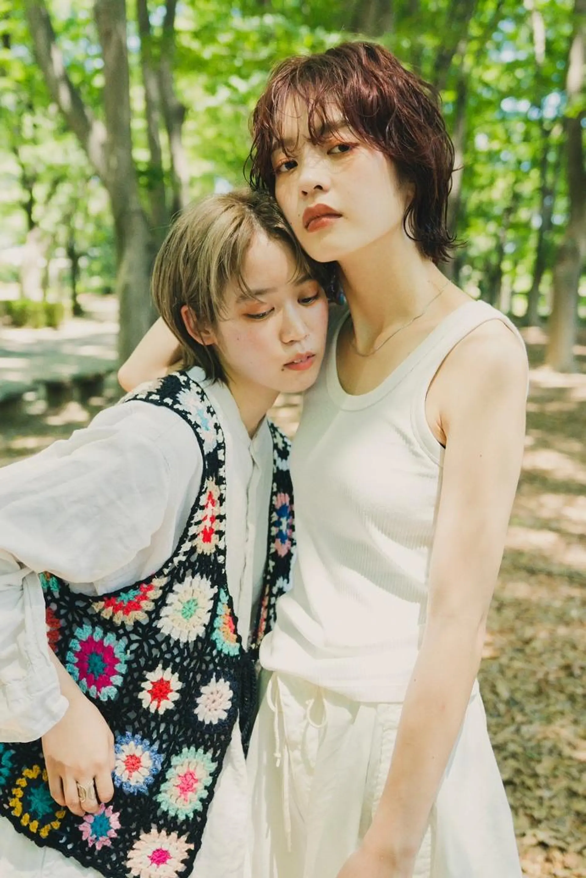 ショート カット ヘアカラー トリートメント Yo ／ ulu.のヘアスタイル