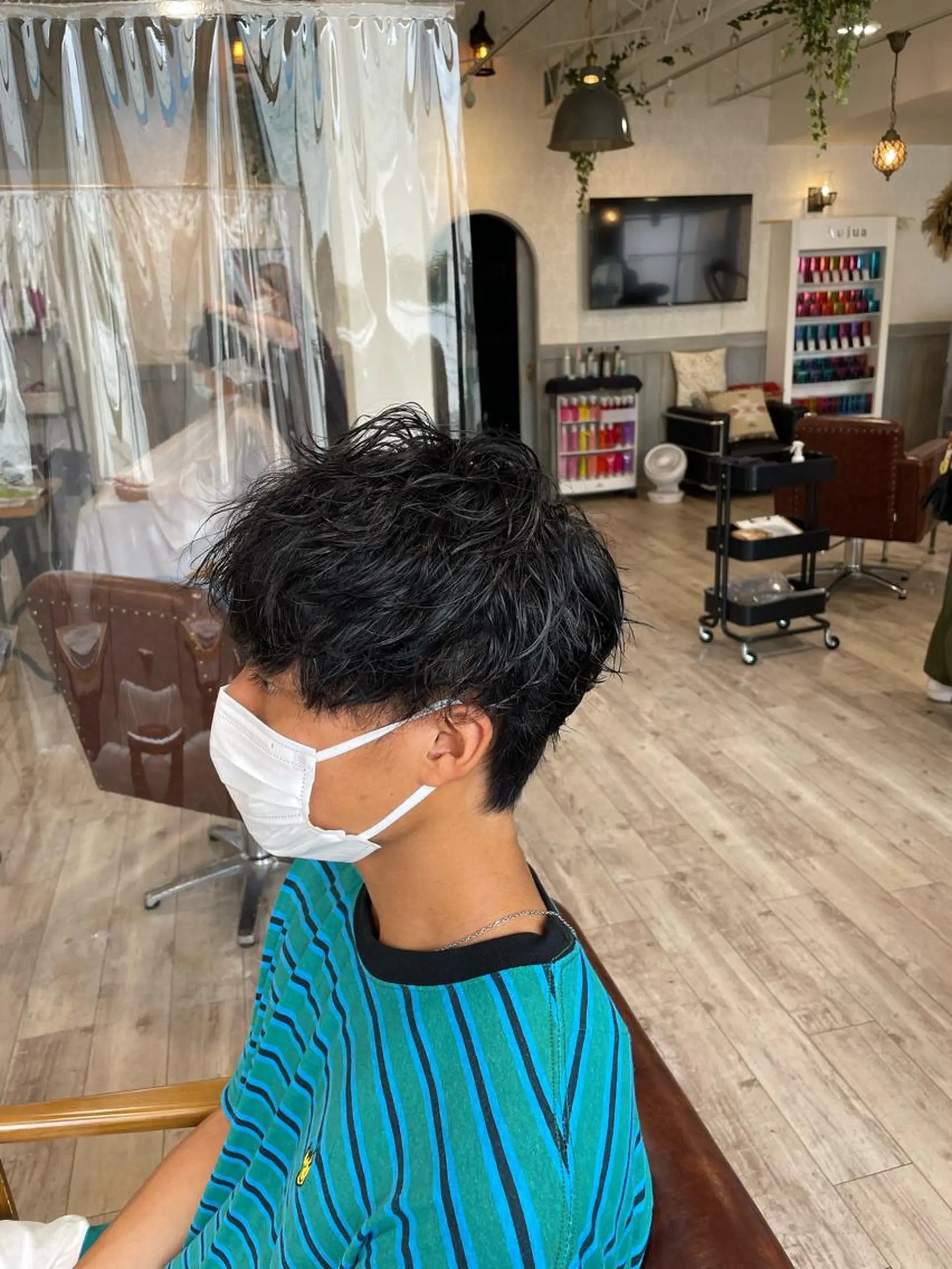 パーマ メンズ 船橋駅南口徒歩5分 キチ/RITSUのヘアスタイル