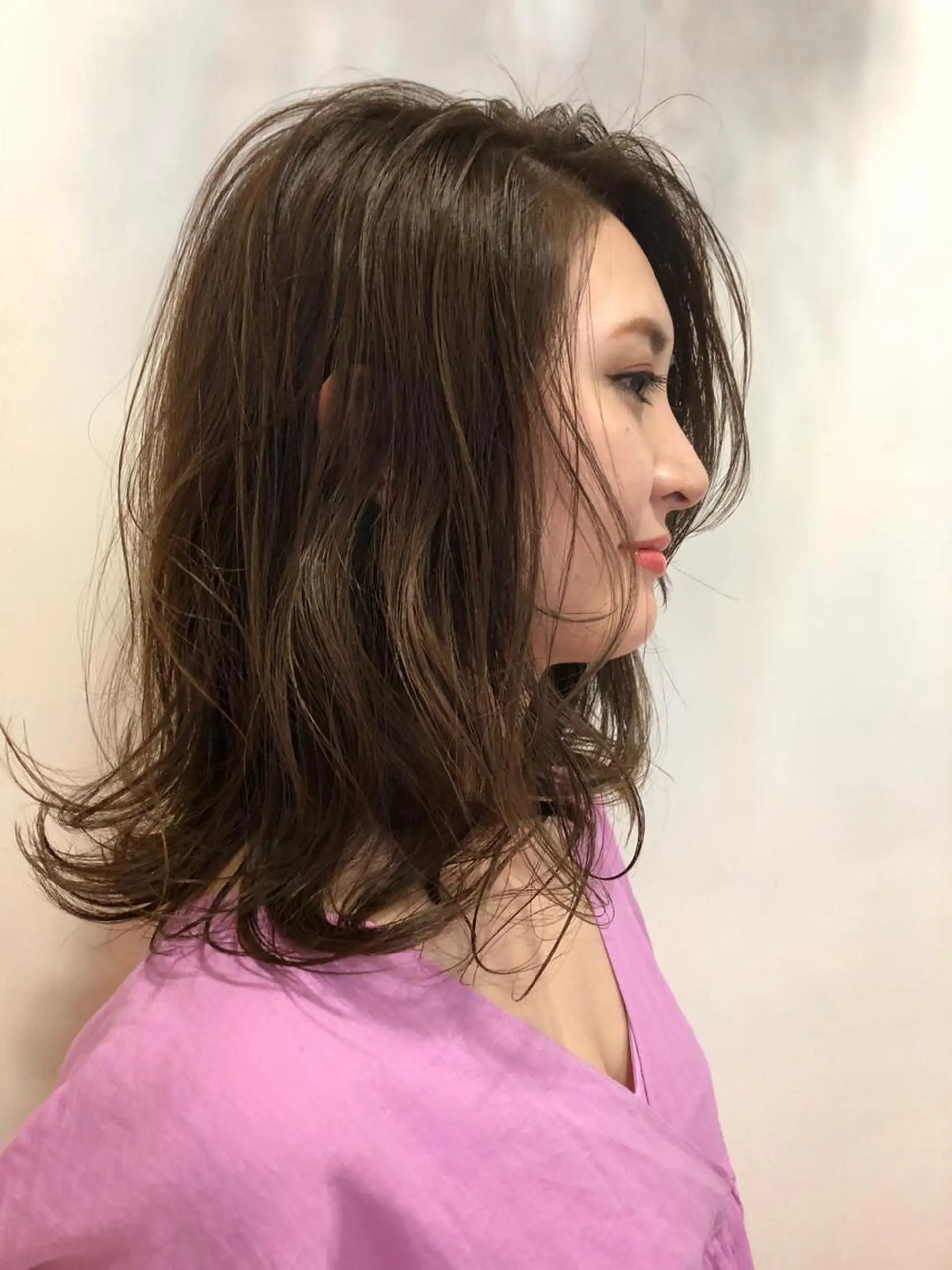 ミディアム カラー パーマ 🌈美髪✂︎艶色🎨 頭皮改善🍀TAKUのヘアスタイル