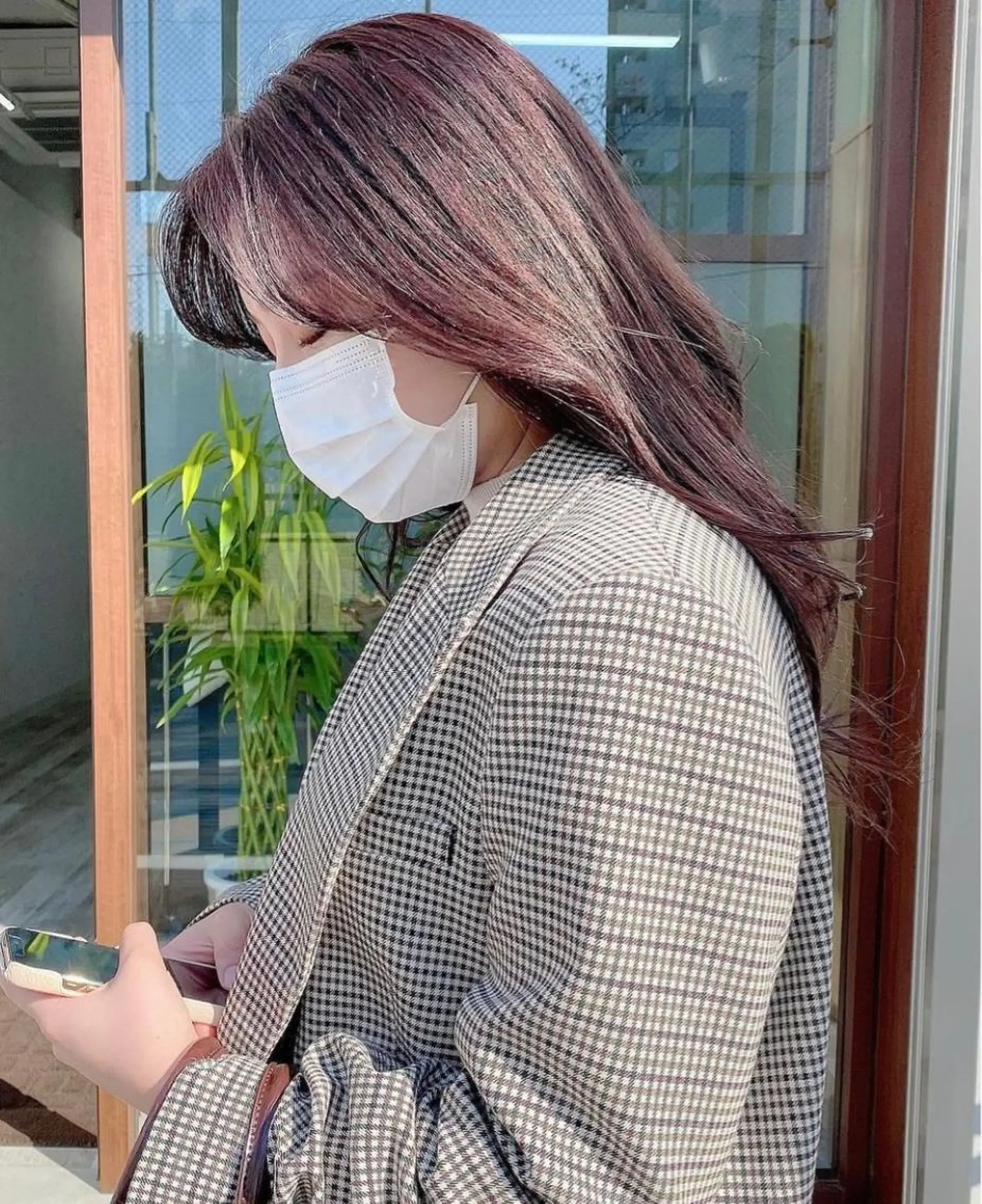 ロング カット ヘアカラー トリートメント 赤味消しcolor 🥣♡Ayaのヘアスタイル