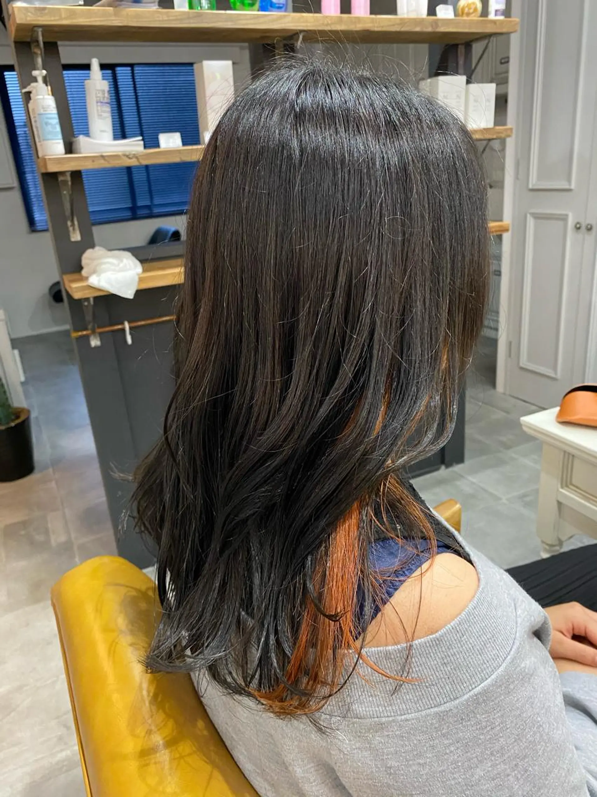 ロング SHIAN立川 及川望のヘアスタイル