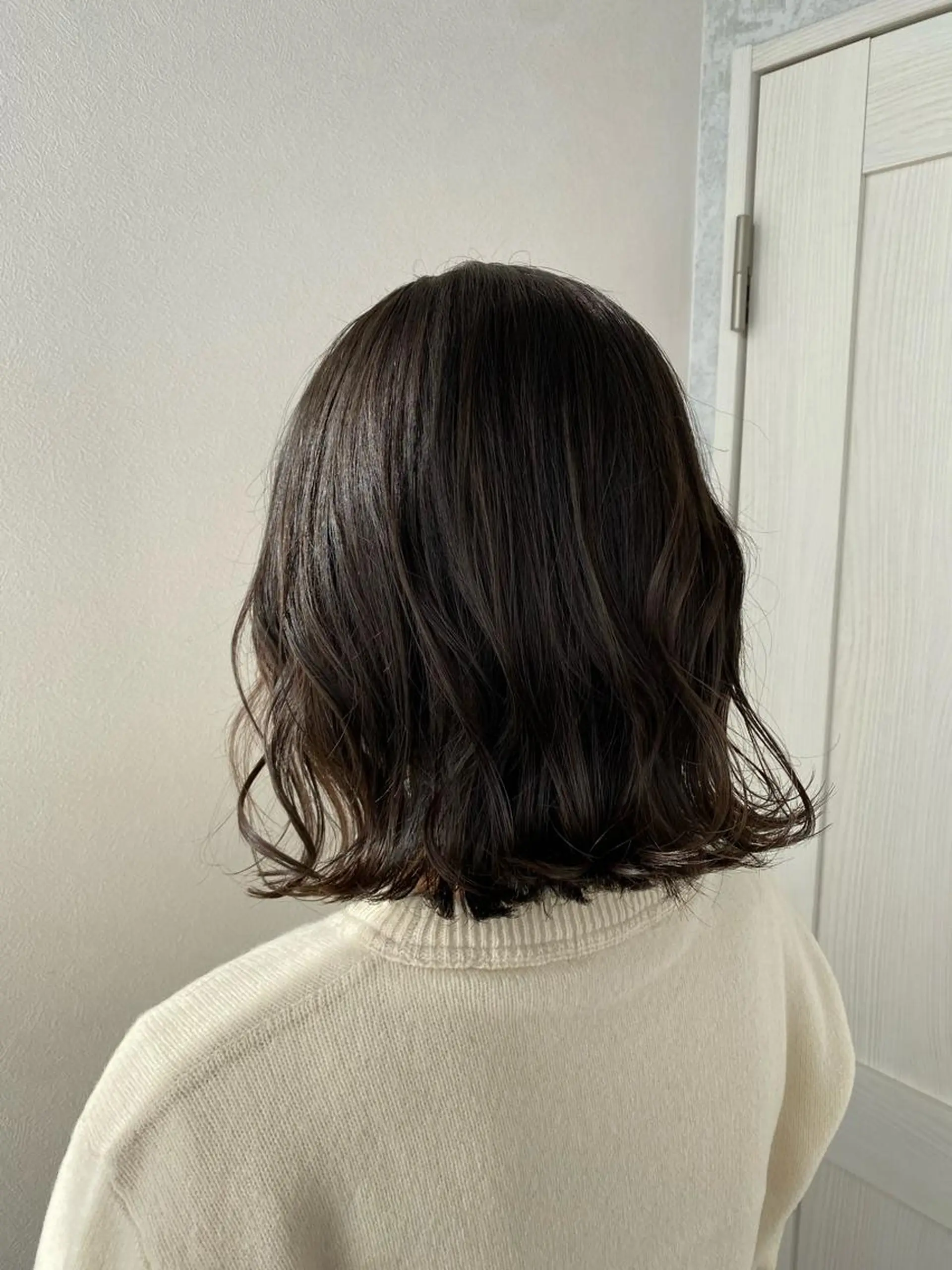ミディアム カラー ヘアカラー トリートメント 脇田 克巳のヘアスタイル