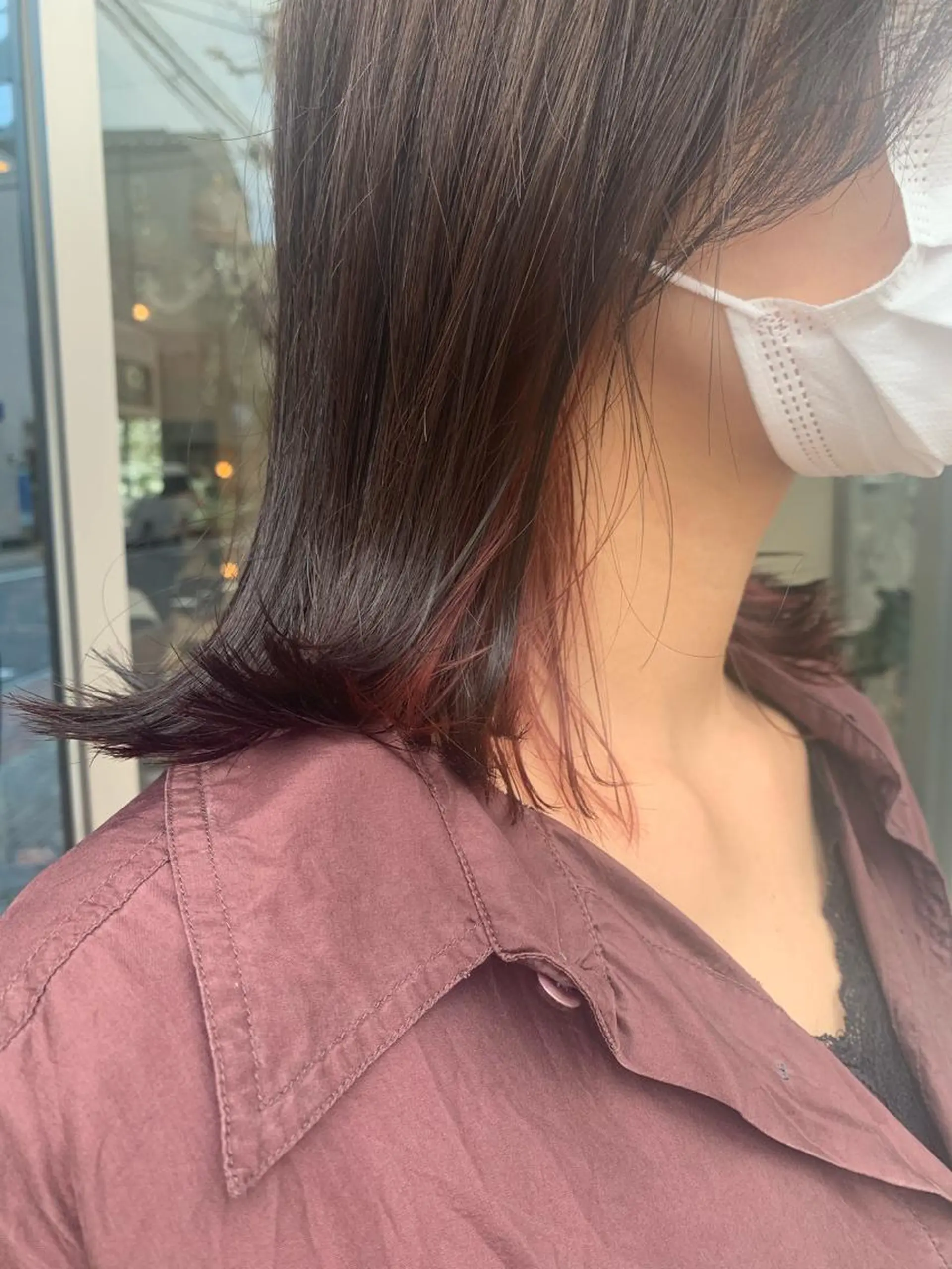 ミディアム カラー ヘアカラー トリートメント ヘアセット DiMPlE  ディンプル所属・🌸スタイリスト 山浦美恵のヘアスタイル