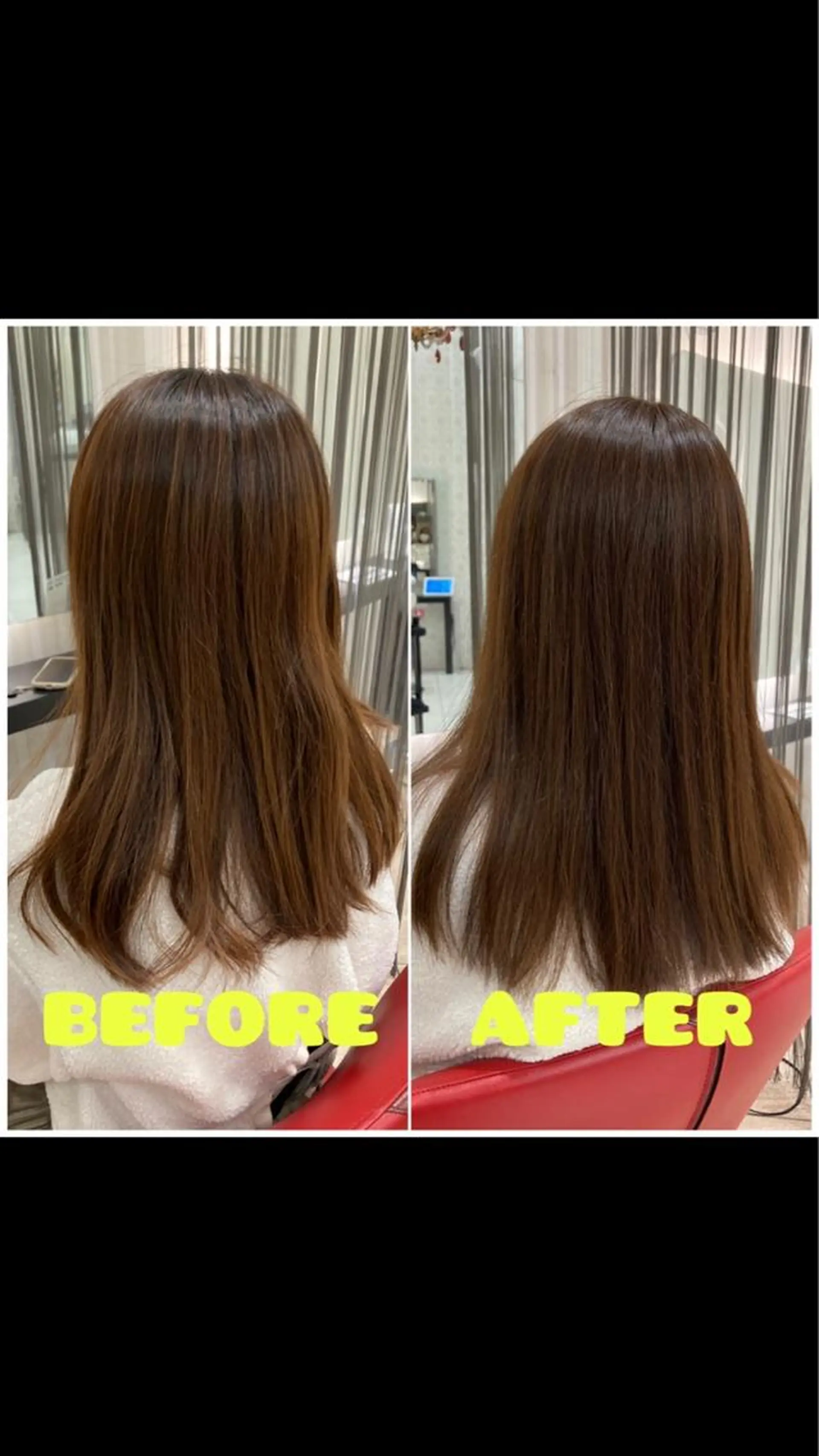 セミロング 田畑 福恵のヘアスタイル