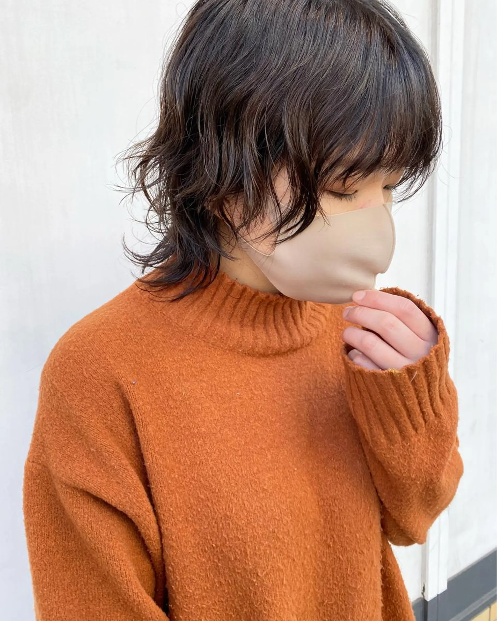 ミディアム 小林 朋花のヘアスタイル