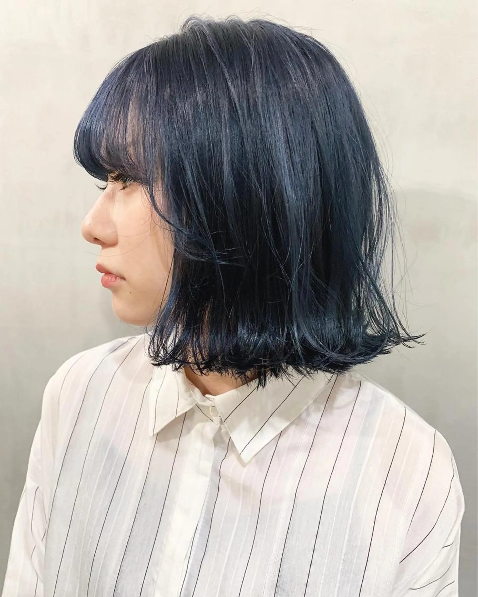 ミディアム カラー ヘアカラー トリートメント 優 作のヘアスタイル