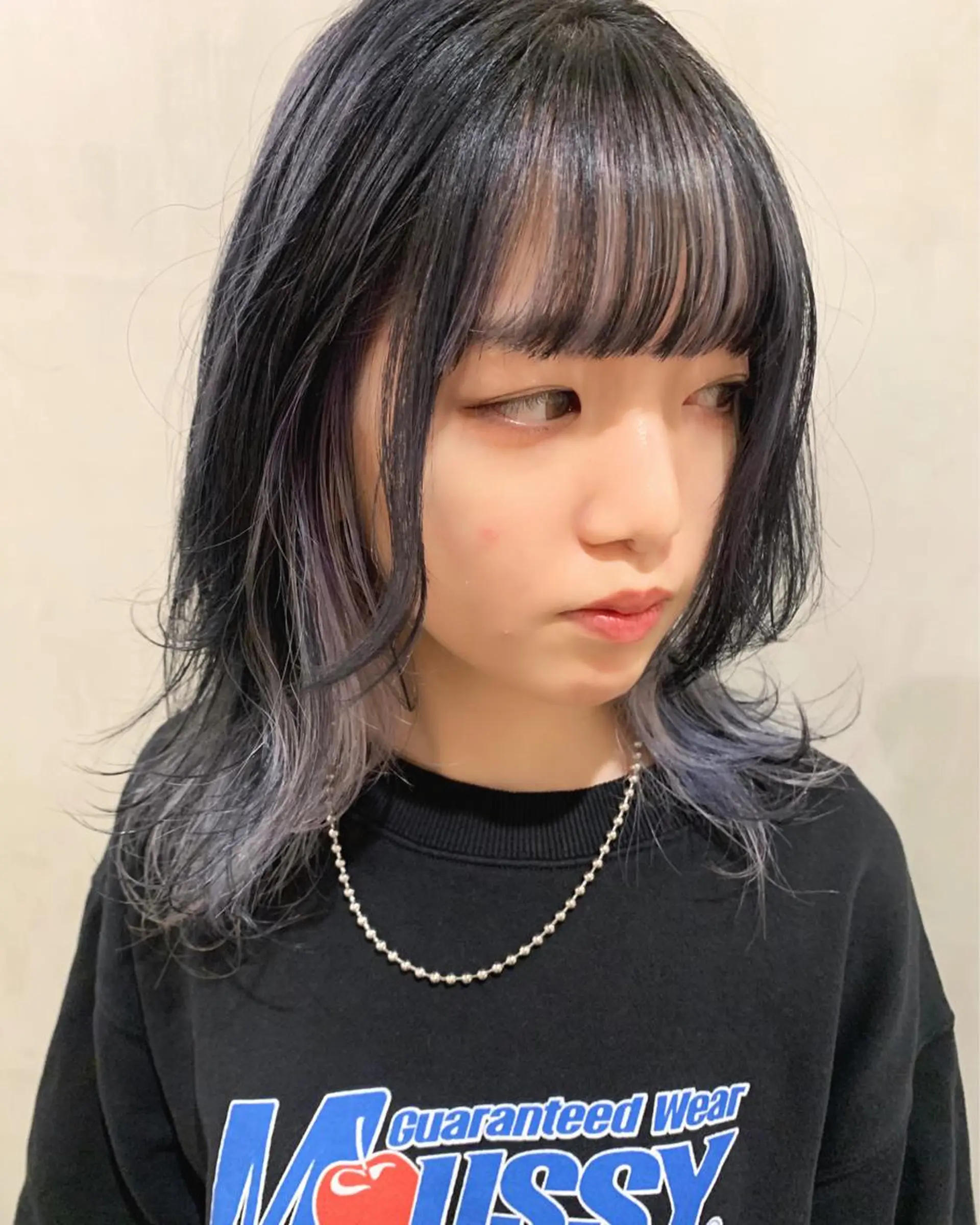 ミディアム カラー ヘアカラー トリートメント 優 作のヘアスタイル