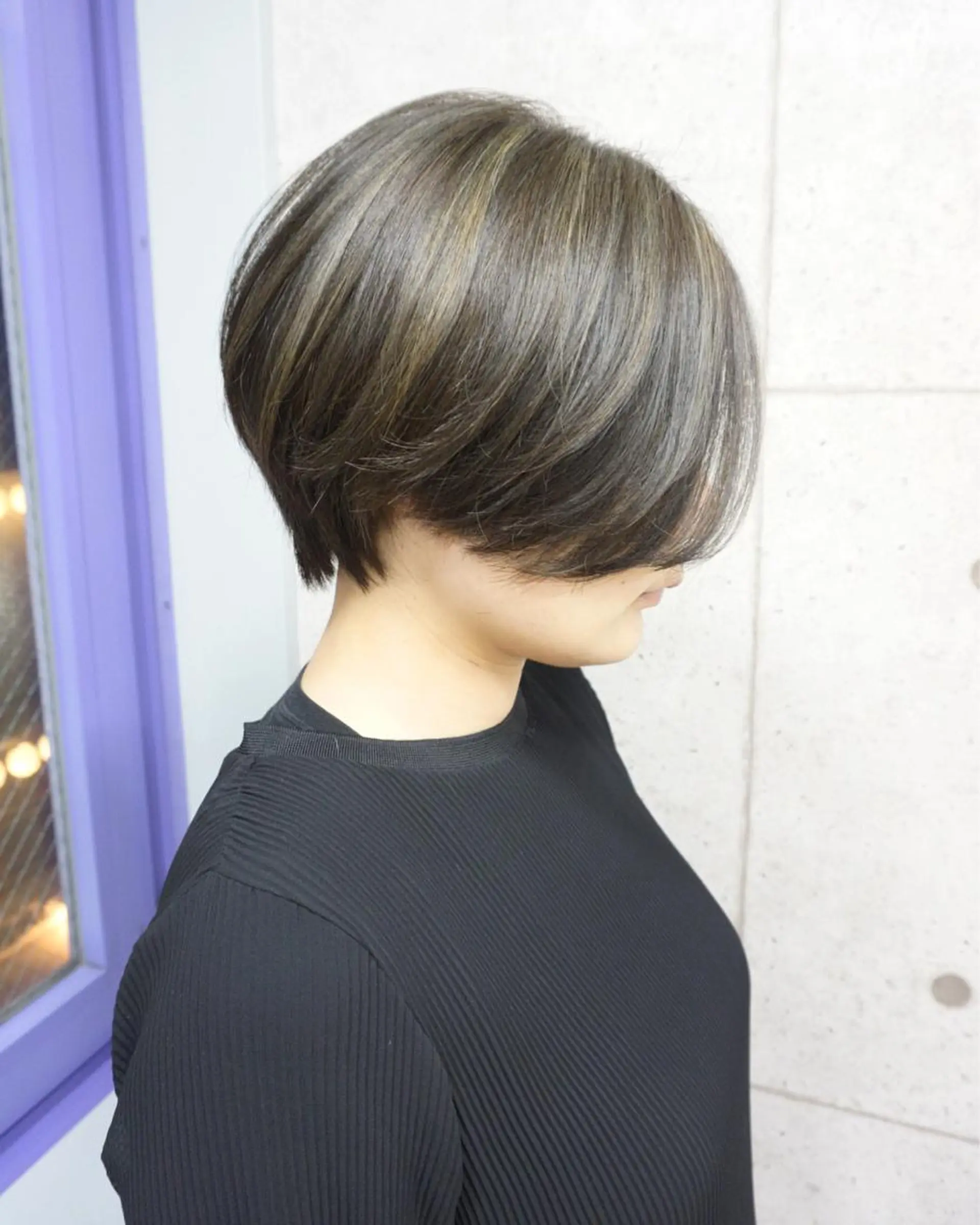 ショート カット ヘアカラー 羽田 hadaのヘアスタイル
