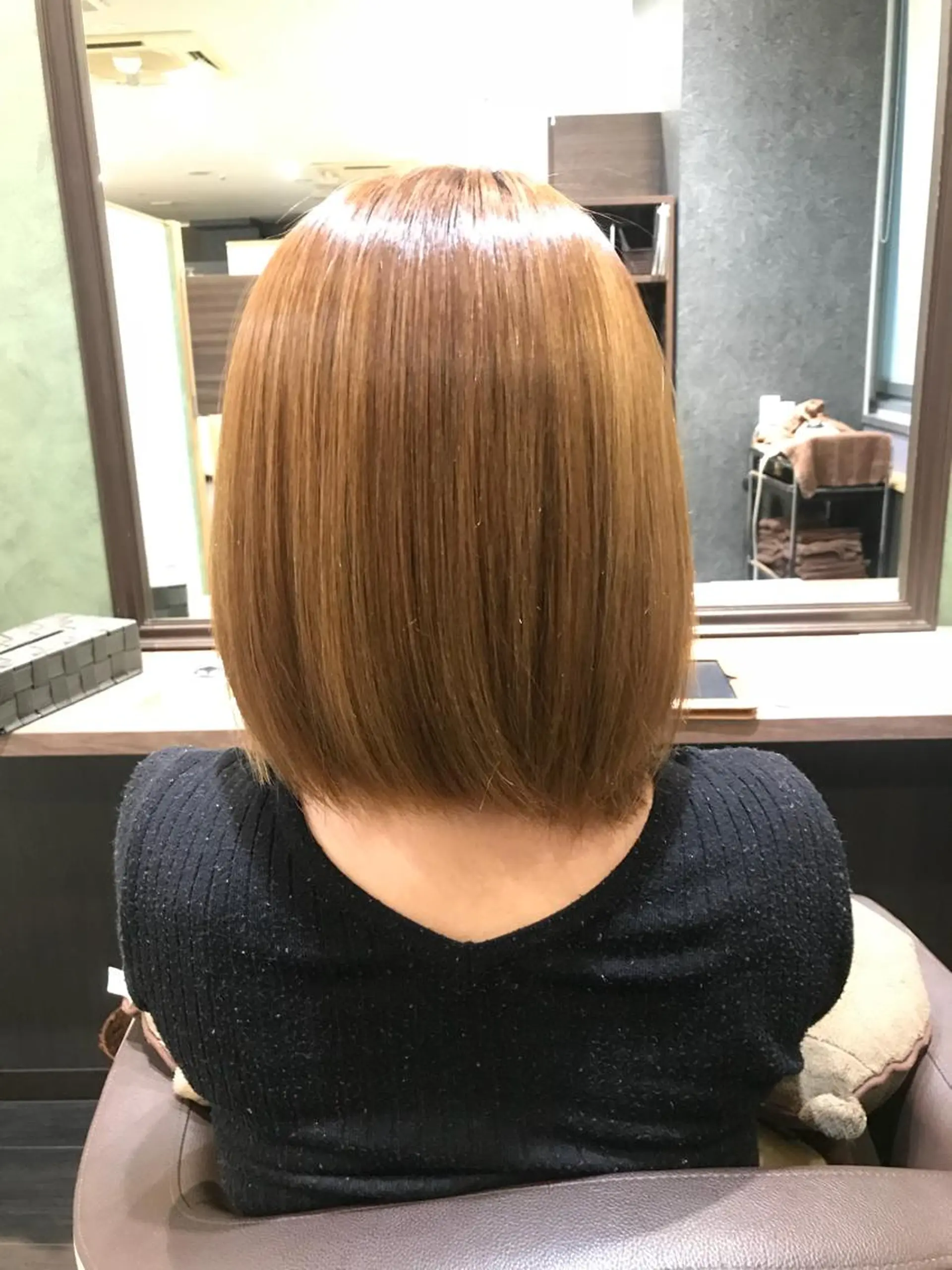 ショート パーマ ハイライト 中嶋 ナカジマのヘアスタイル