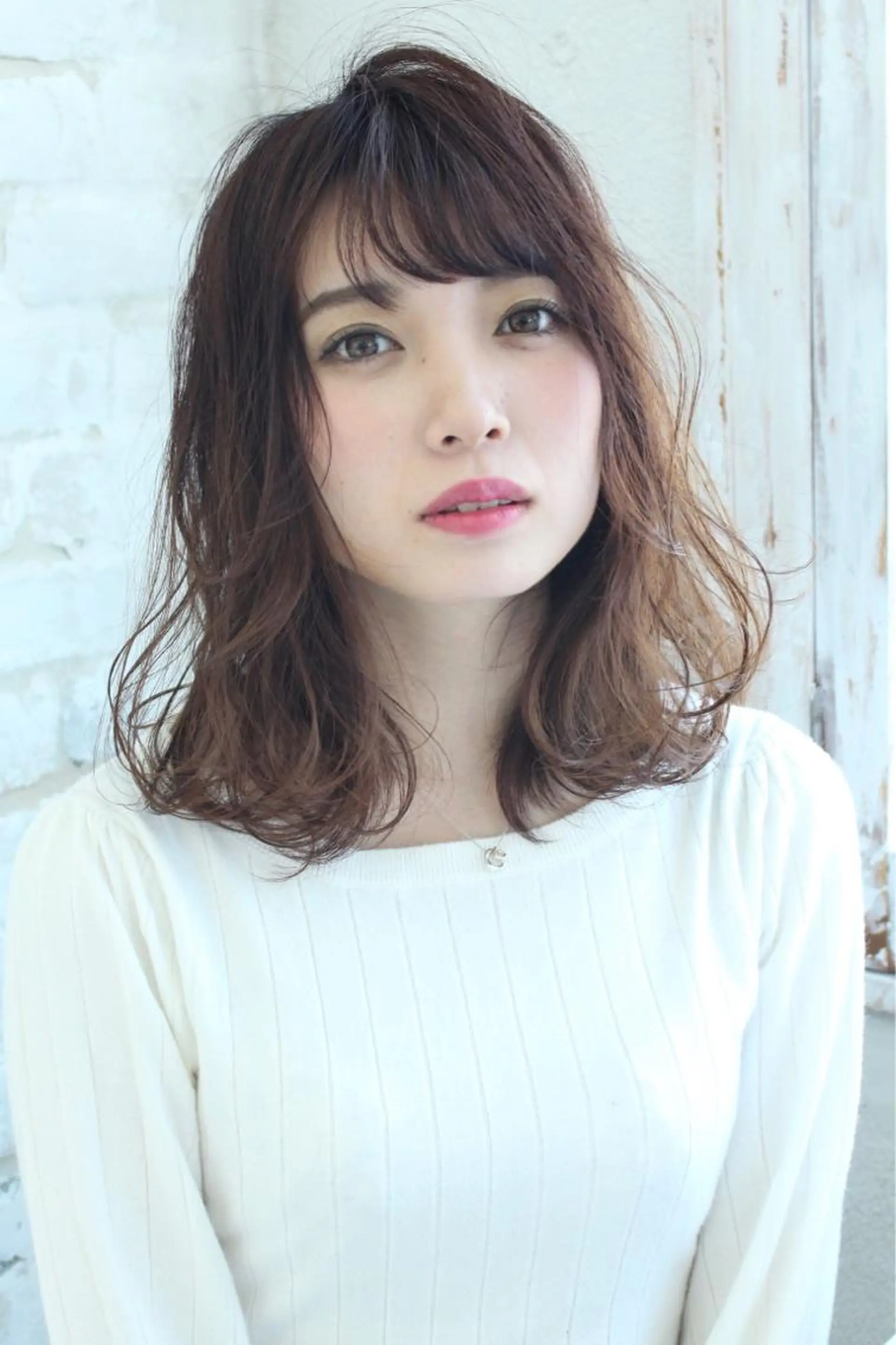 セミロング カラー soigné所属・髪質改善カラー ショートボブ専門のヘアスタイル