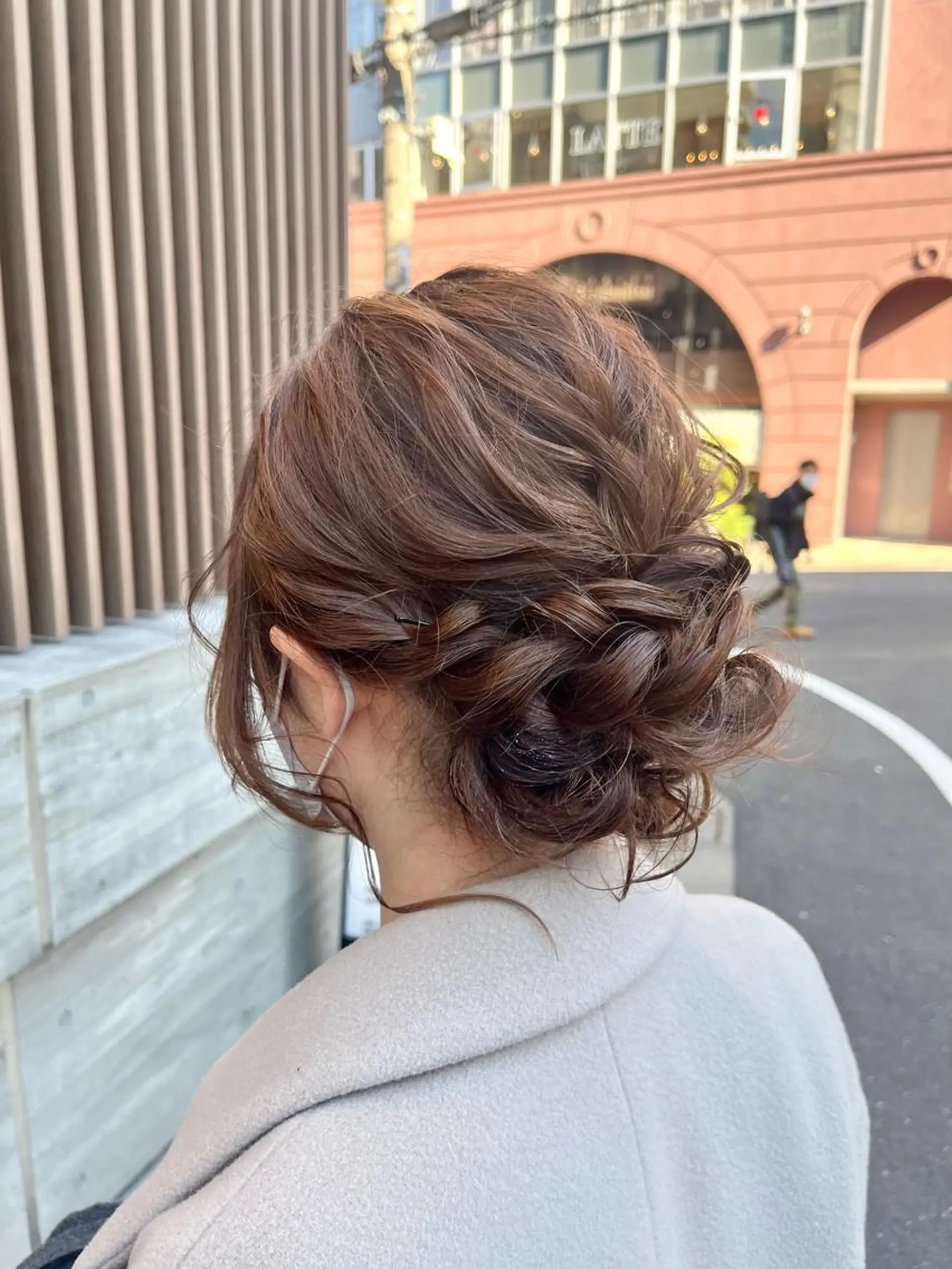 ロング ヘアアレンジ カット トリートメント 髪質改善/縮毛矯正 艶カラー/珠聡のヘアスタイル