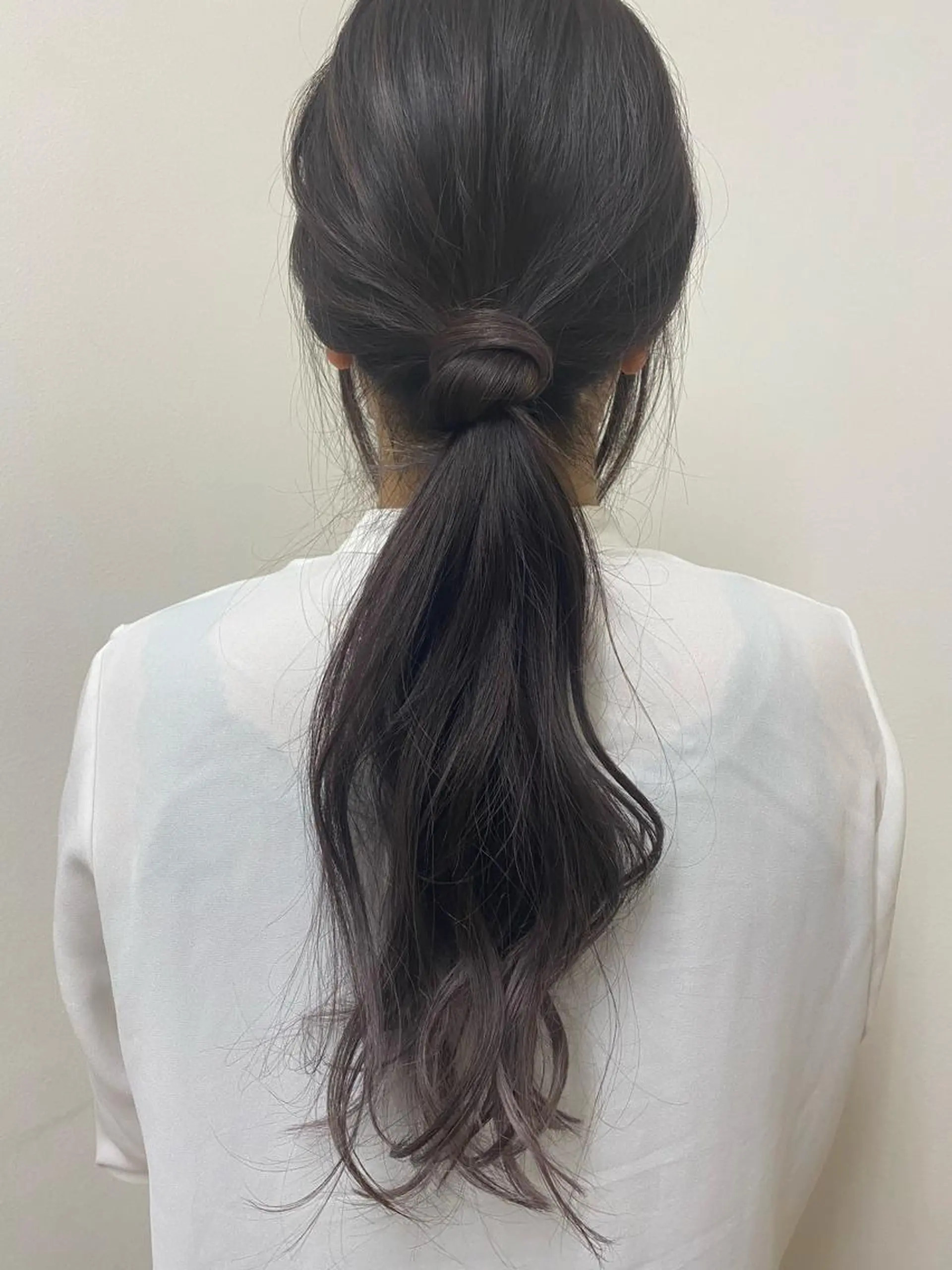 ロング カラー ヘアアレンジ 成人式 アッシュ ベージュカラー 黒髪 ブリーチ CIEL天六店 三上春のヘアスタイル