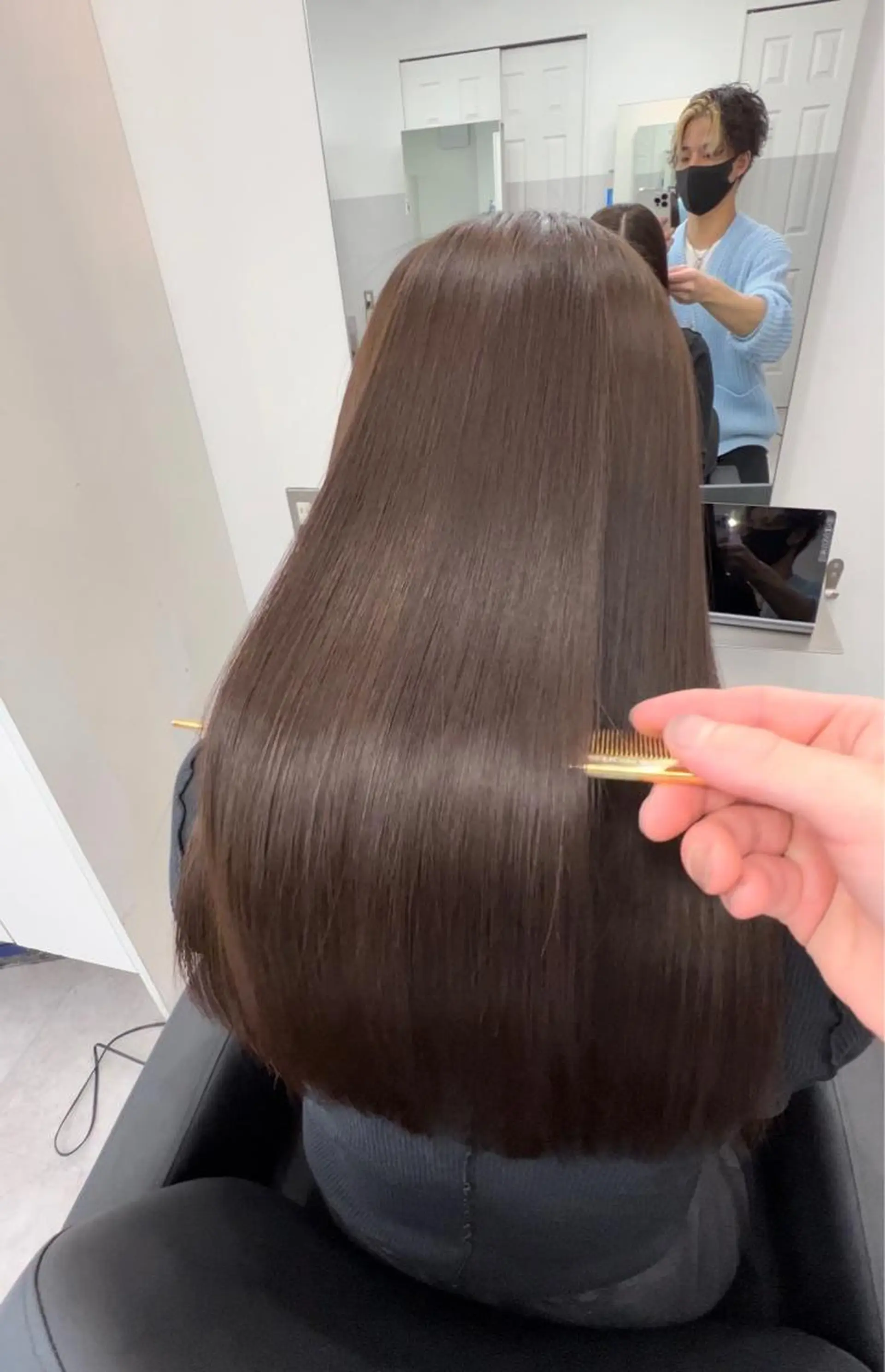 ロング 髪質改善 トリートメント カット トリートメント 🫧髪質改善 講師🫧🍎幹細胞のヘアスタイル