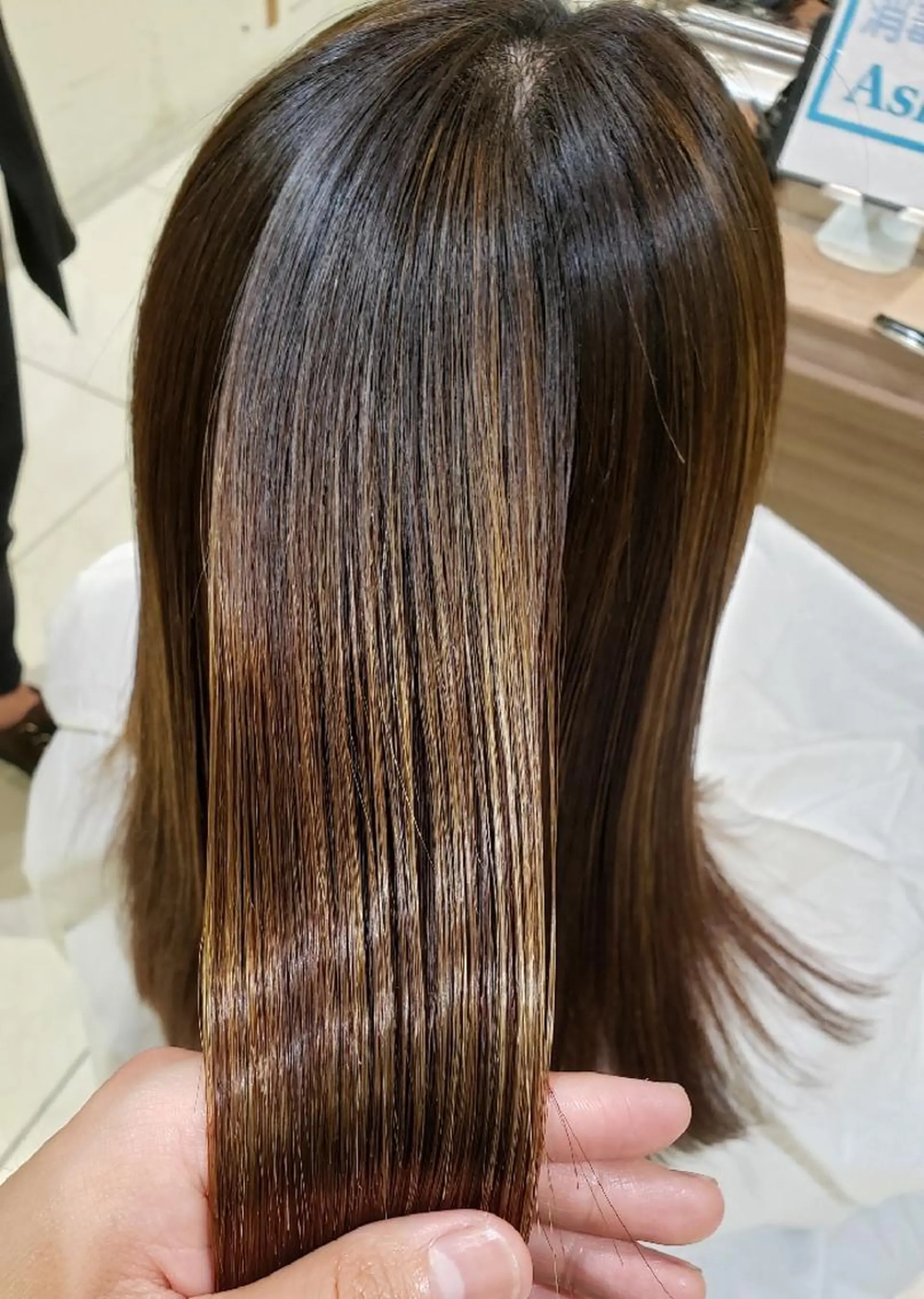 縮毛矯正 トリートメント 染野 匠のヘアスタイル