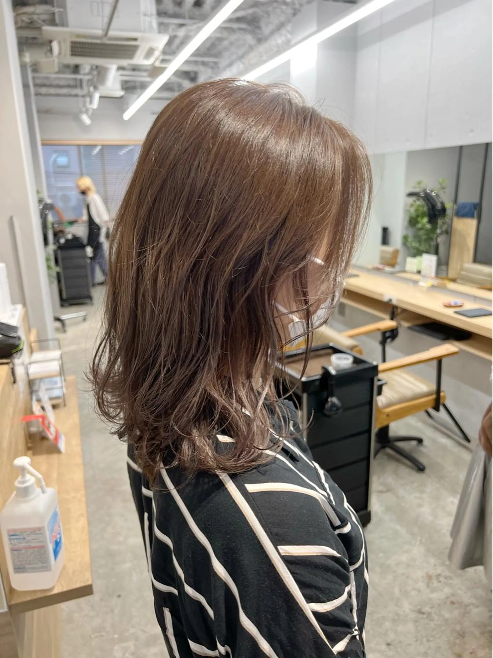 ミディアム カラー グレージュ 代表　YUKI ☆のヘアスタイル