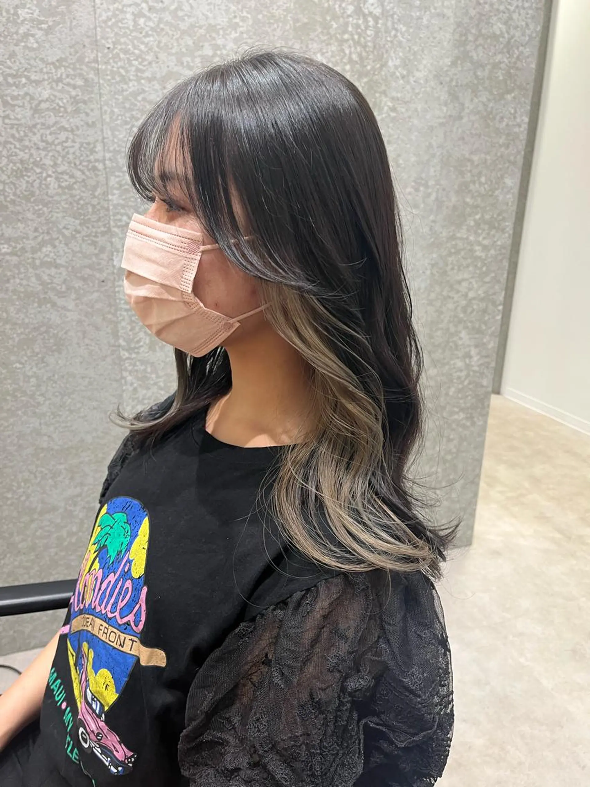 ロング カラー ヘアカラー トリートメント GO TODAY SHAiRE SALON所属・𝒢𝒾𝓇𝓁𝓎 ⑅　𝓎𝓊𝓀𝒶のヘアスタイル