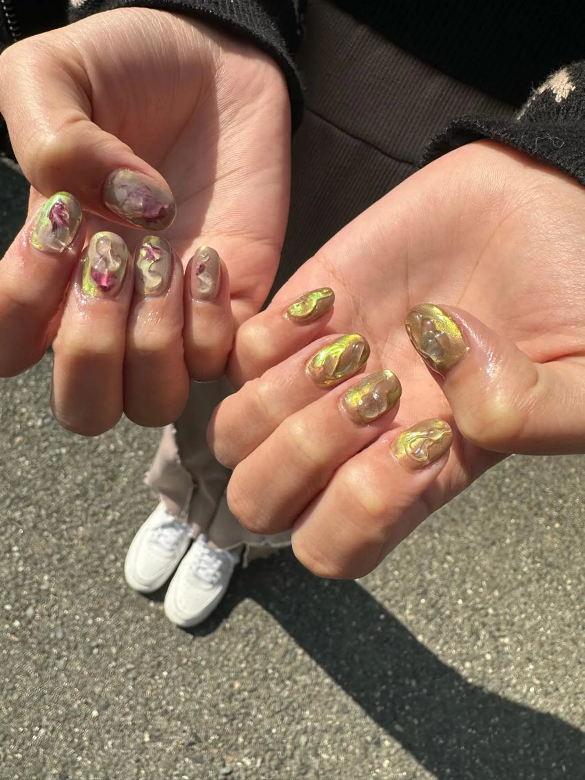 ネイル ハンドネイル Belleﾍﾞﾙ所属・Belle　Nail 【haluca】のネイルデザイン