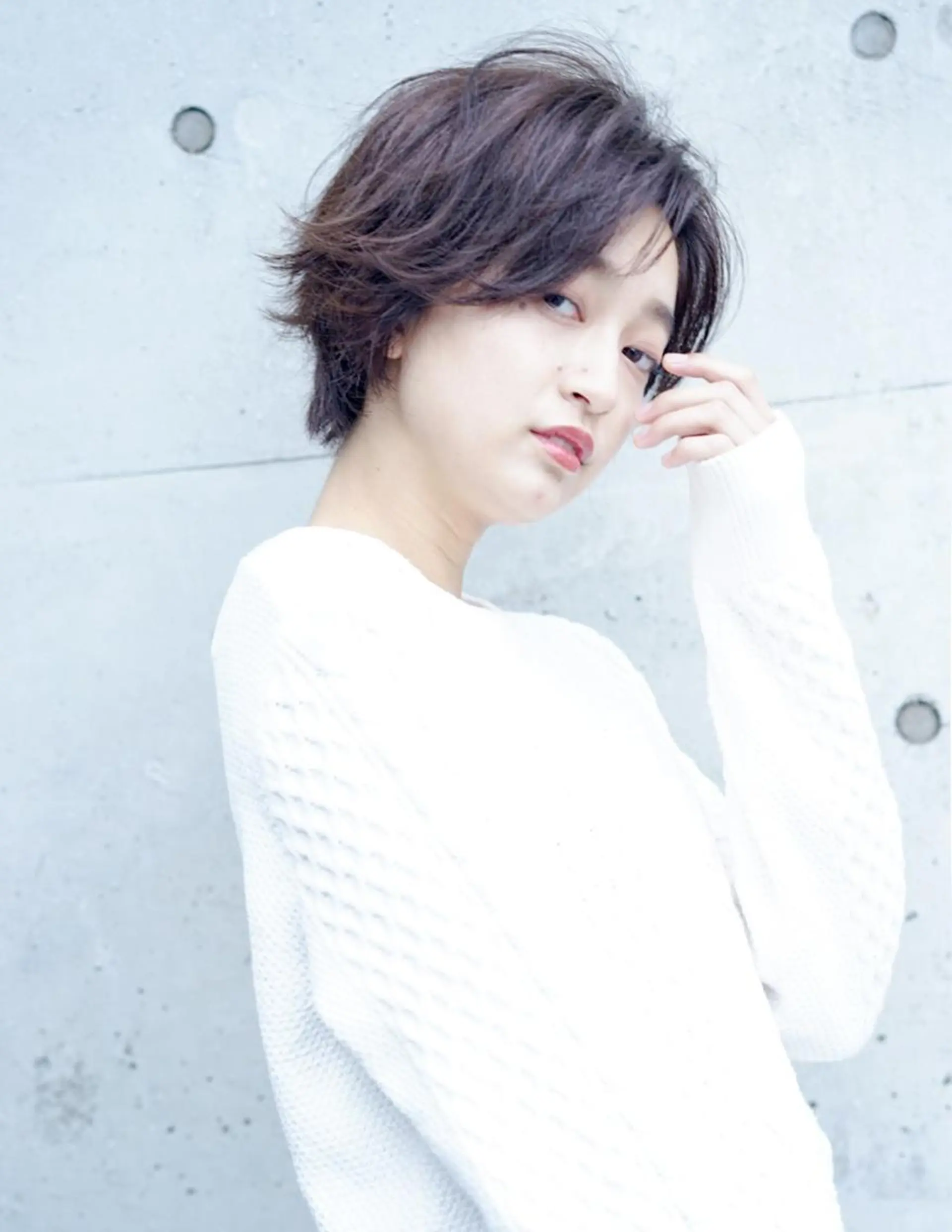 ショート ヘアールーム アートのヘアスタイル