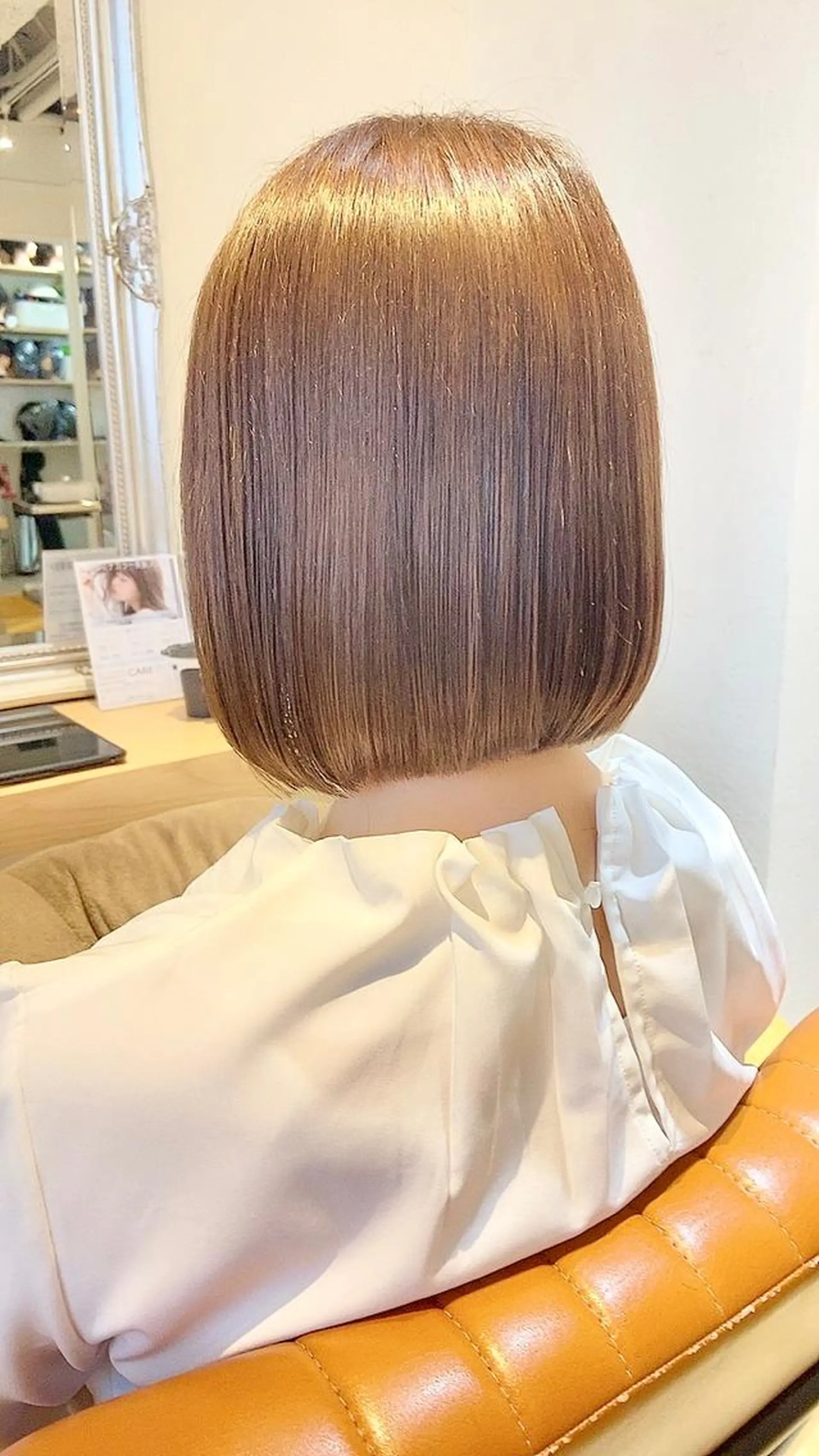 ショート カラー ボブ カット ヘアカラー 縮毛矯正 トリートメント ✨髪質改善/透明感✨ 西野　陽のヘアスタイル