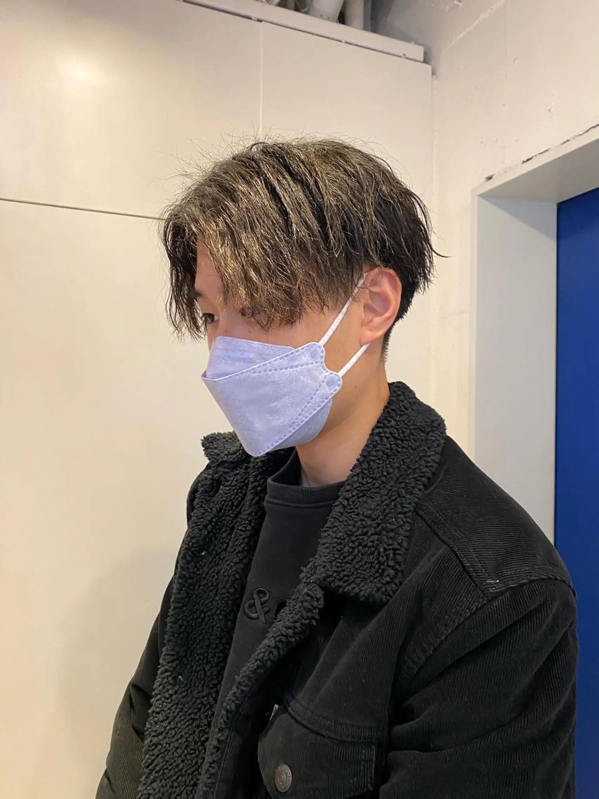 ショート メンズ カット パーマ トリートメント ヘッドスパ おしゃれパーマ メンズ特化/みーまんのヘアスタイル