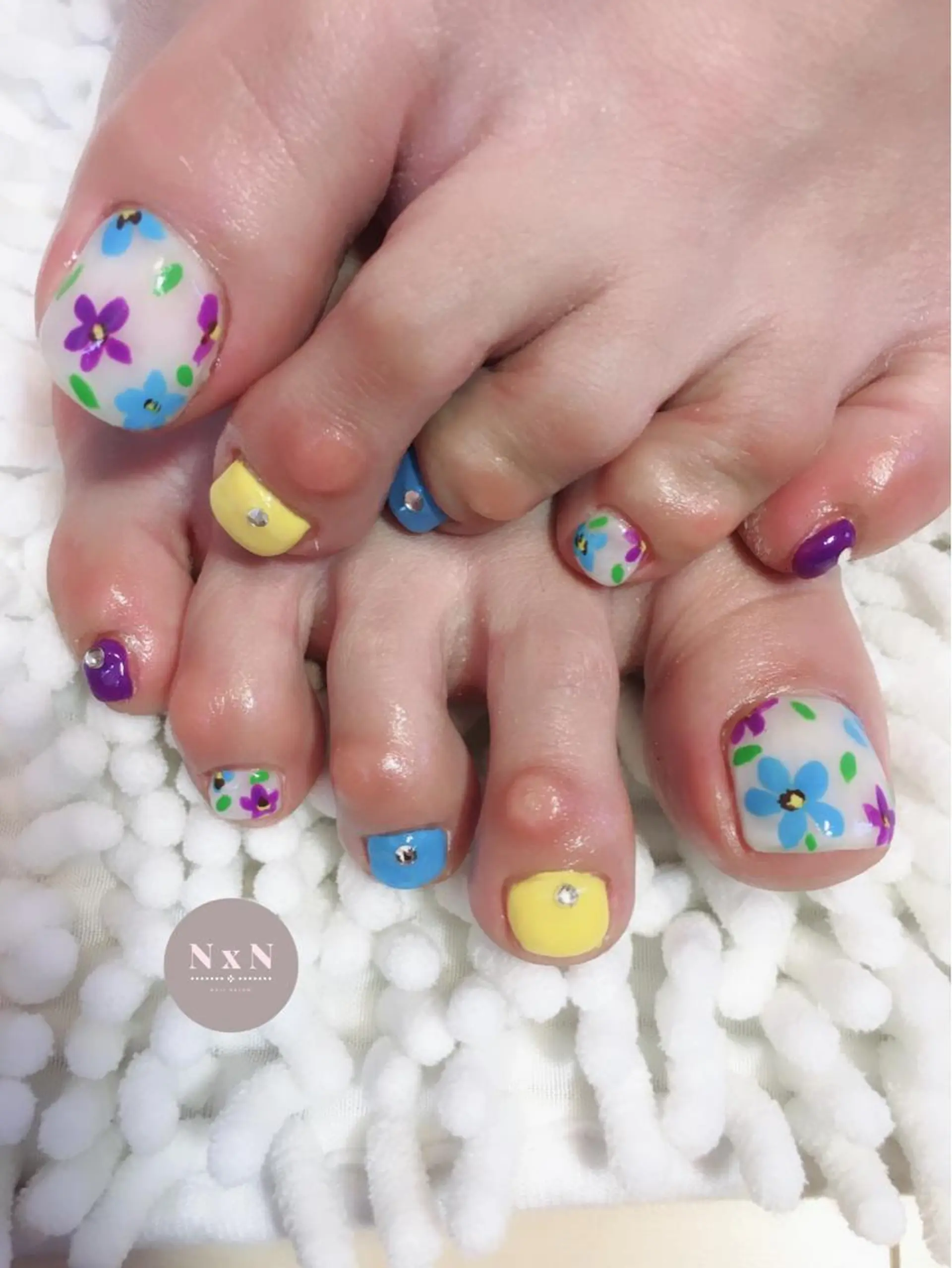 ネイル フットネイル nail salon N×Nのネイルデザイン