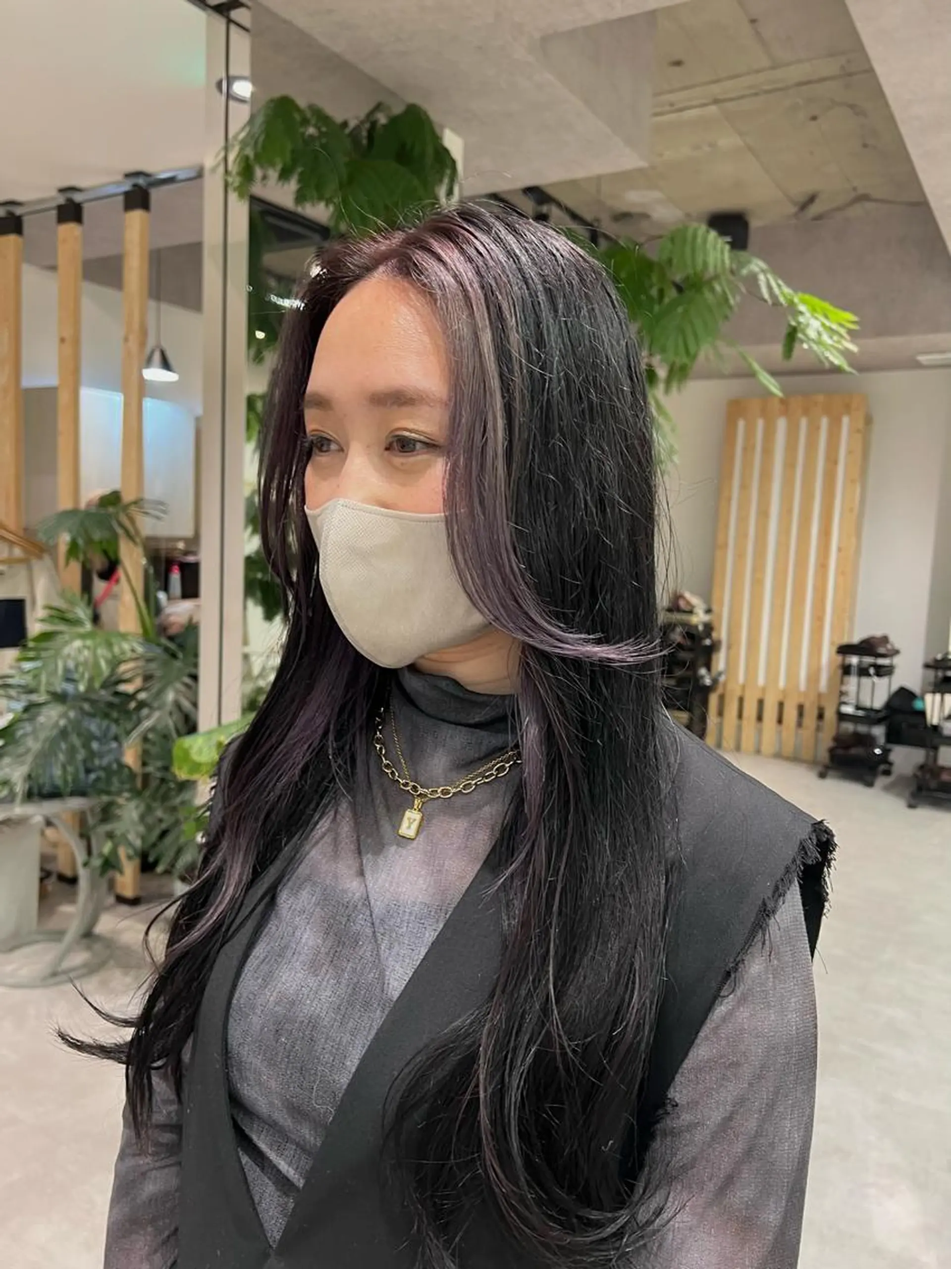 ロング カラー メンズパーマ支配率 No.1🔥坂井那吏のヘアスタイル