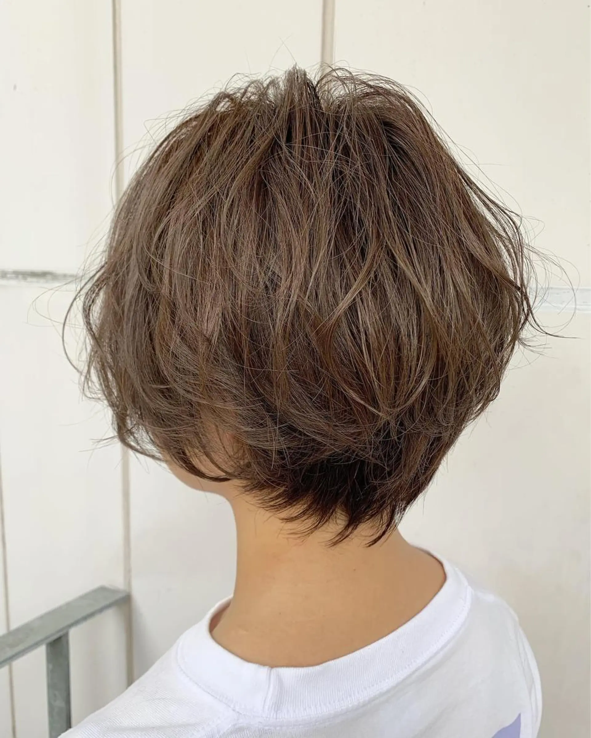 ショート カット トリートメント 髪質改善will hairdesignのヘアスタイル