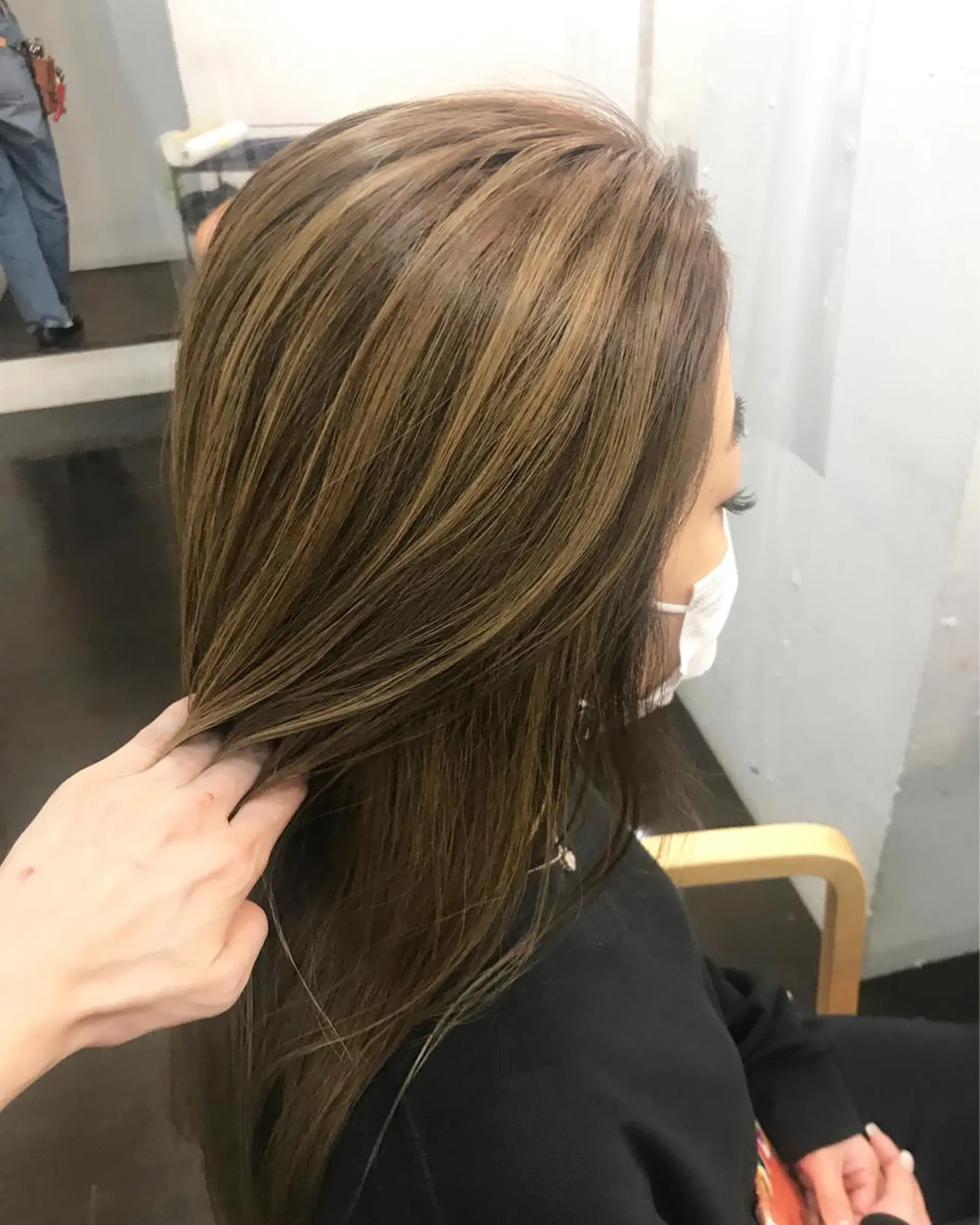 ロング レイヤーカット 【店長】ショート 似合わせ🦩相羽里美のヘアスタイル