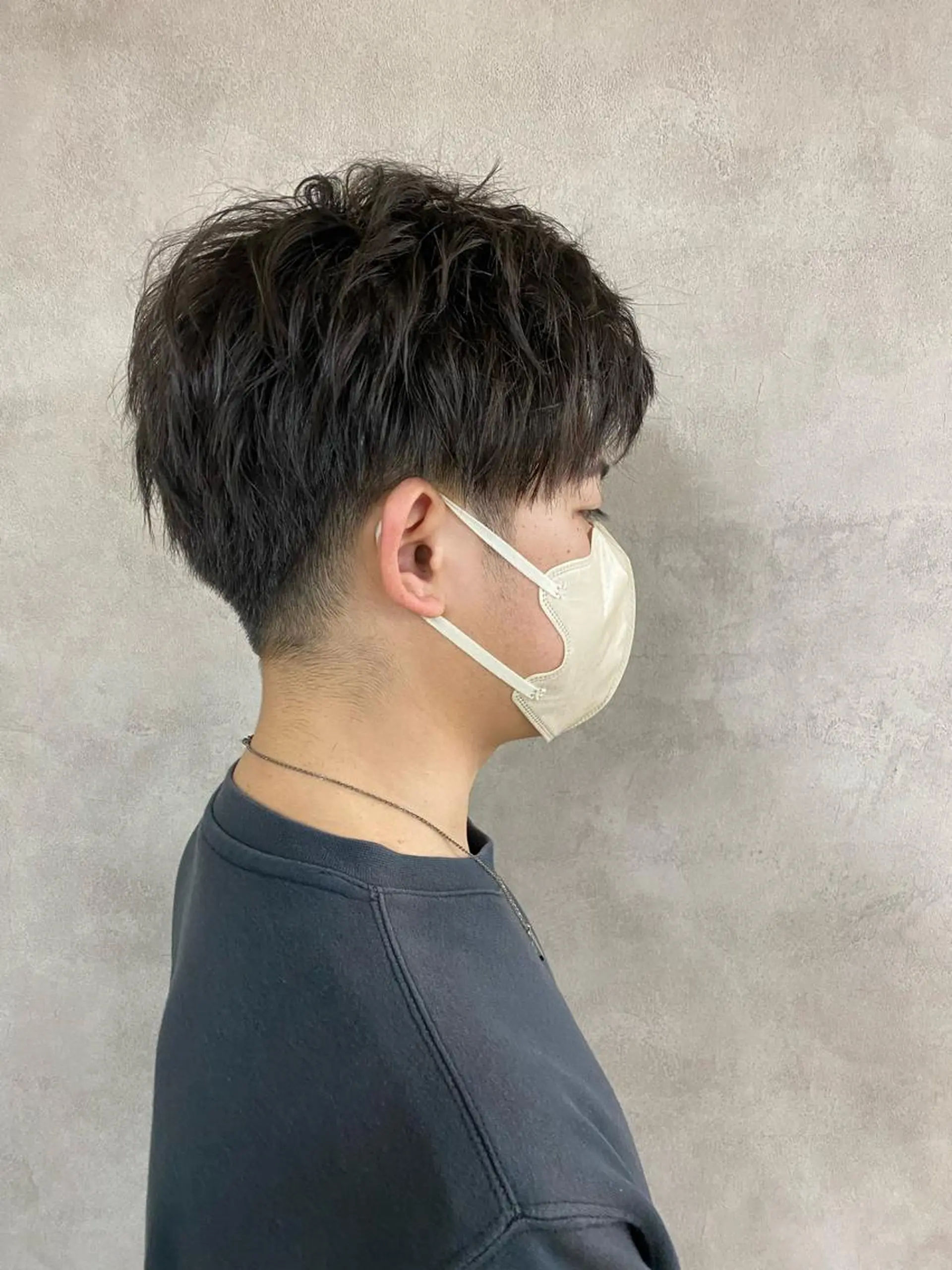 ショート カット パーマ 🫧‪白髪ぼかし かとうよしき🫧のヘアスタイル